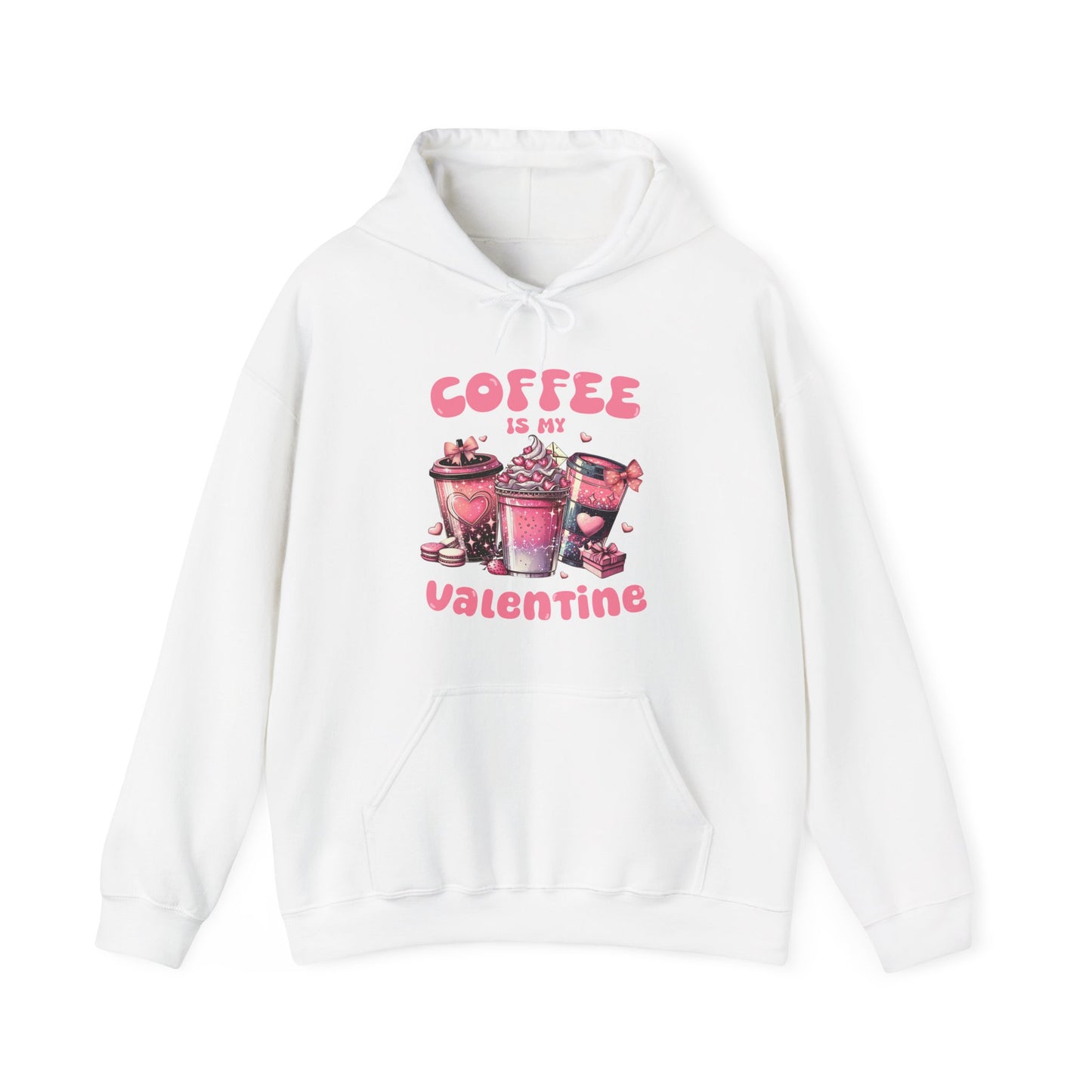 Coffee is My Valentine Hooded Sweatshirt