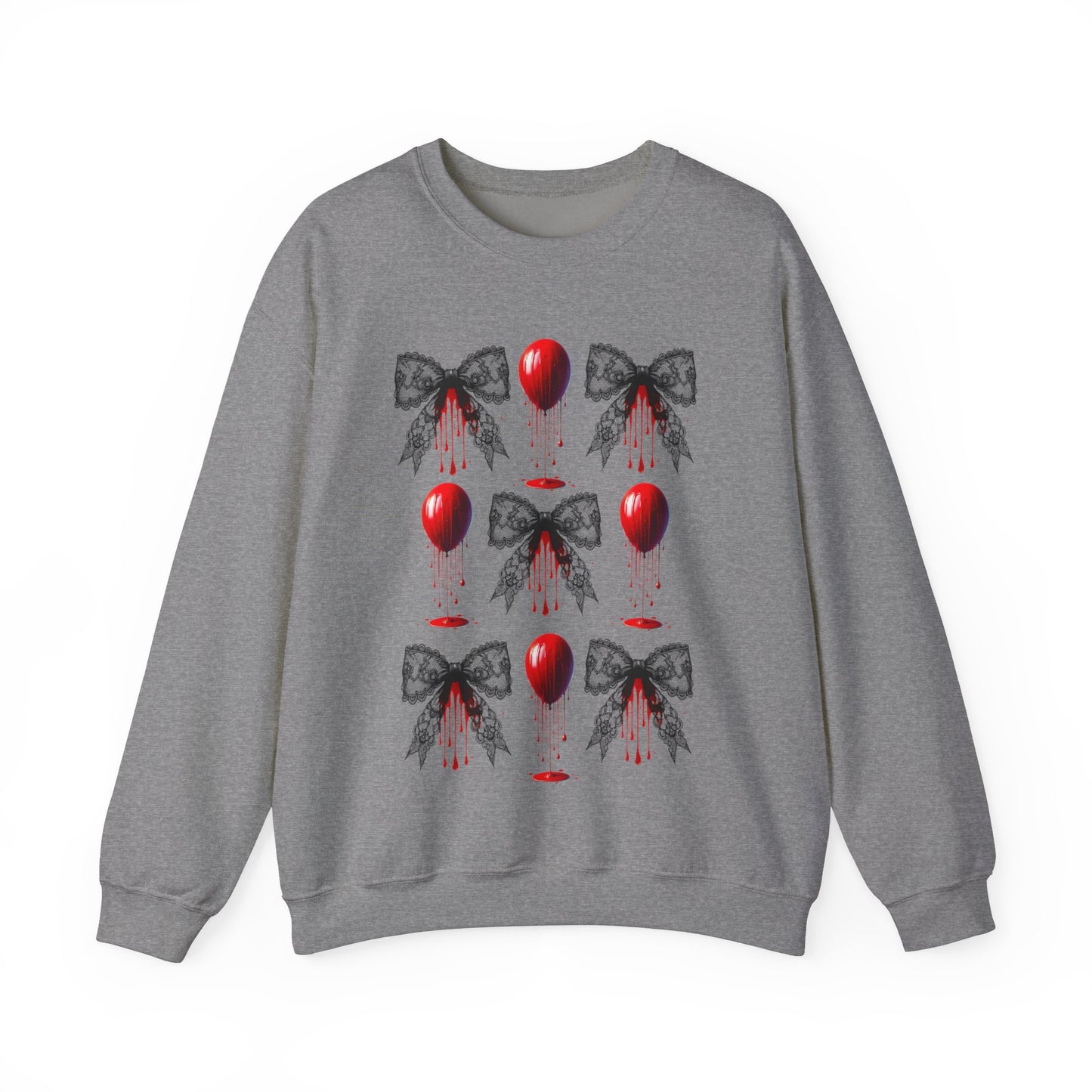 Pennywise Halloween Coquette Bow Crewneck Sweatshirt