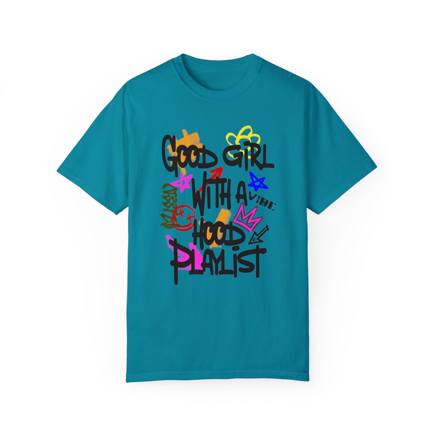 Good Girl with a Hood Playlist T-shirt