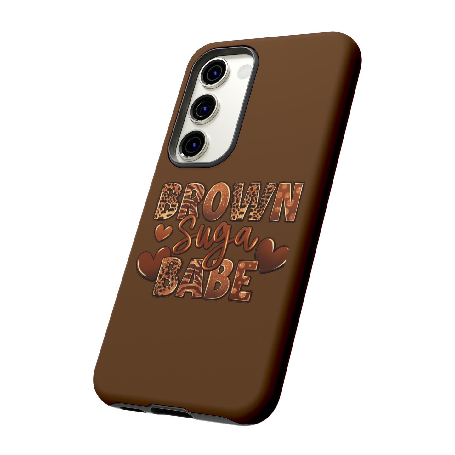 Brown Suga Babe Tough Phone Cases