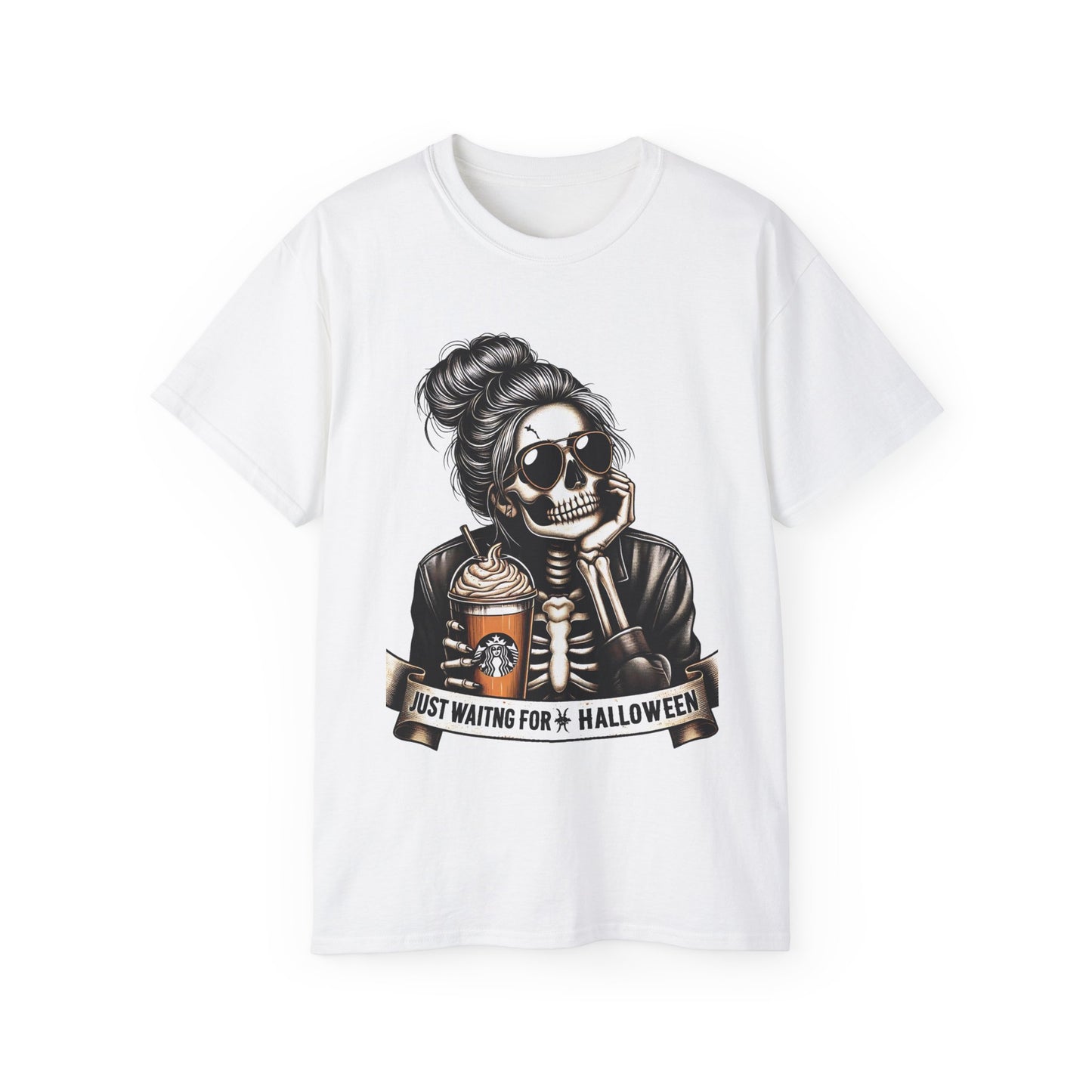 Just Waiting for Halloween T-ShirtUnisex Ultra Cotton Tee