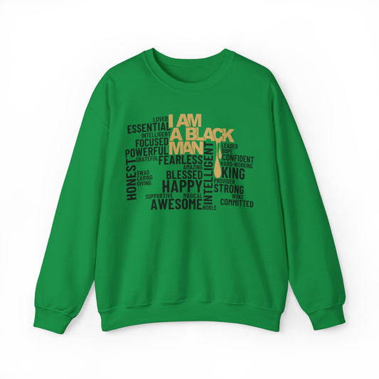 I am A Black Man Crewneck Sweatshirt