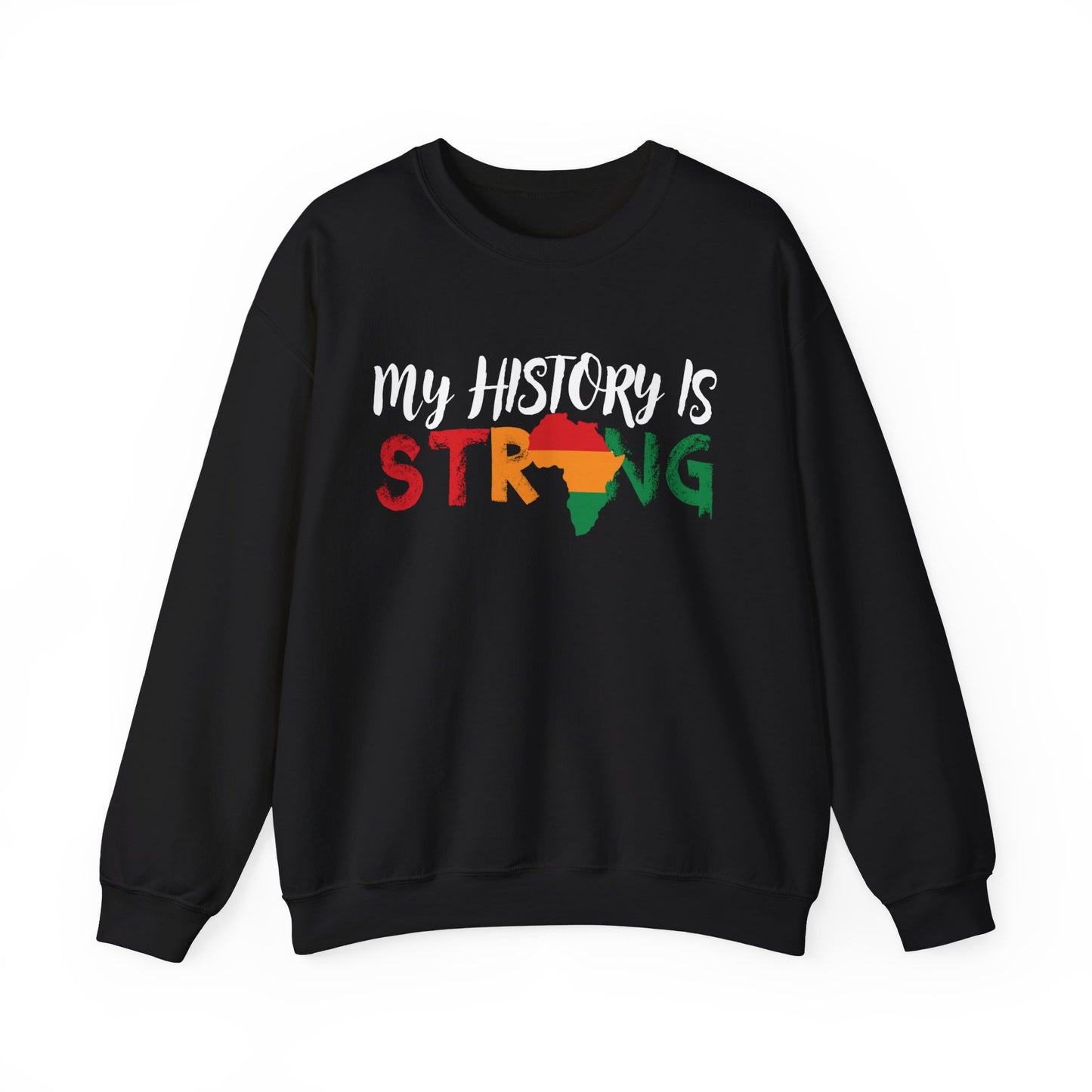 My History Is Story Crewneck Sweatshirt