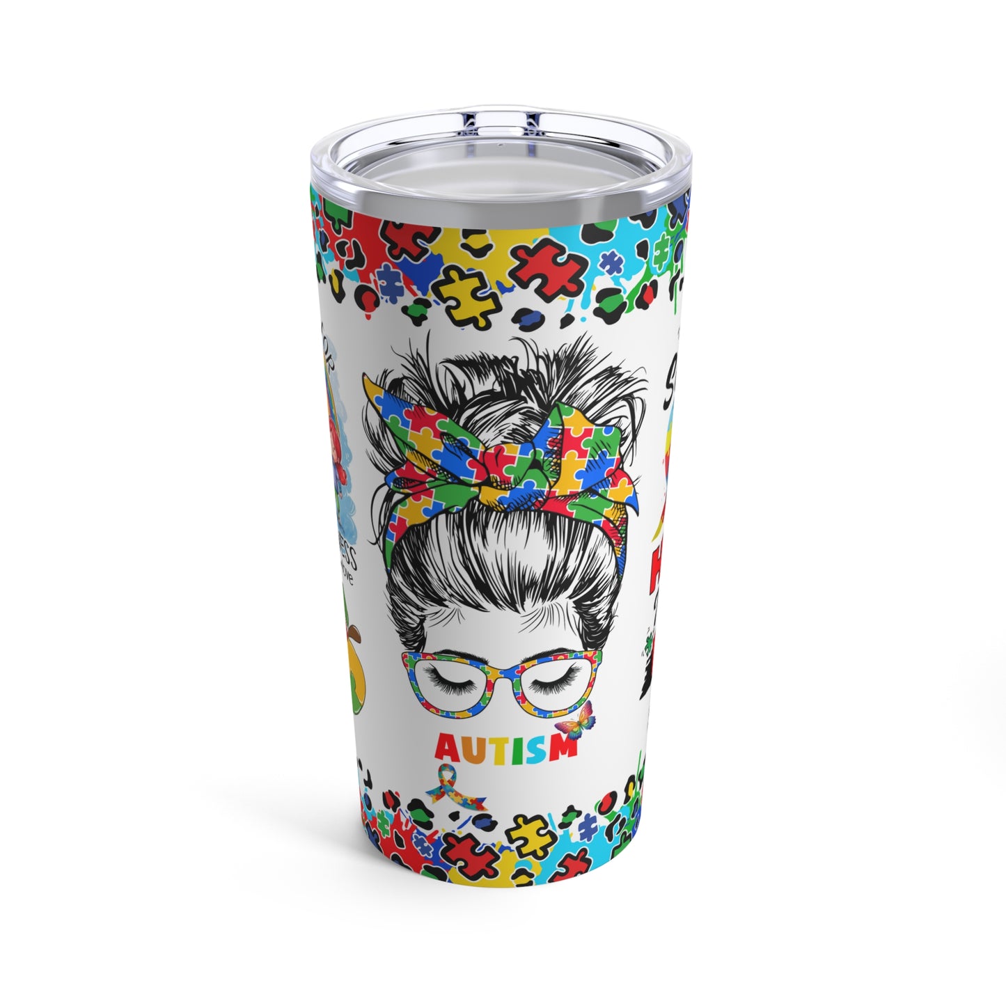 Autism Awareness Tumbler 20oz