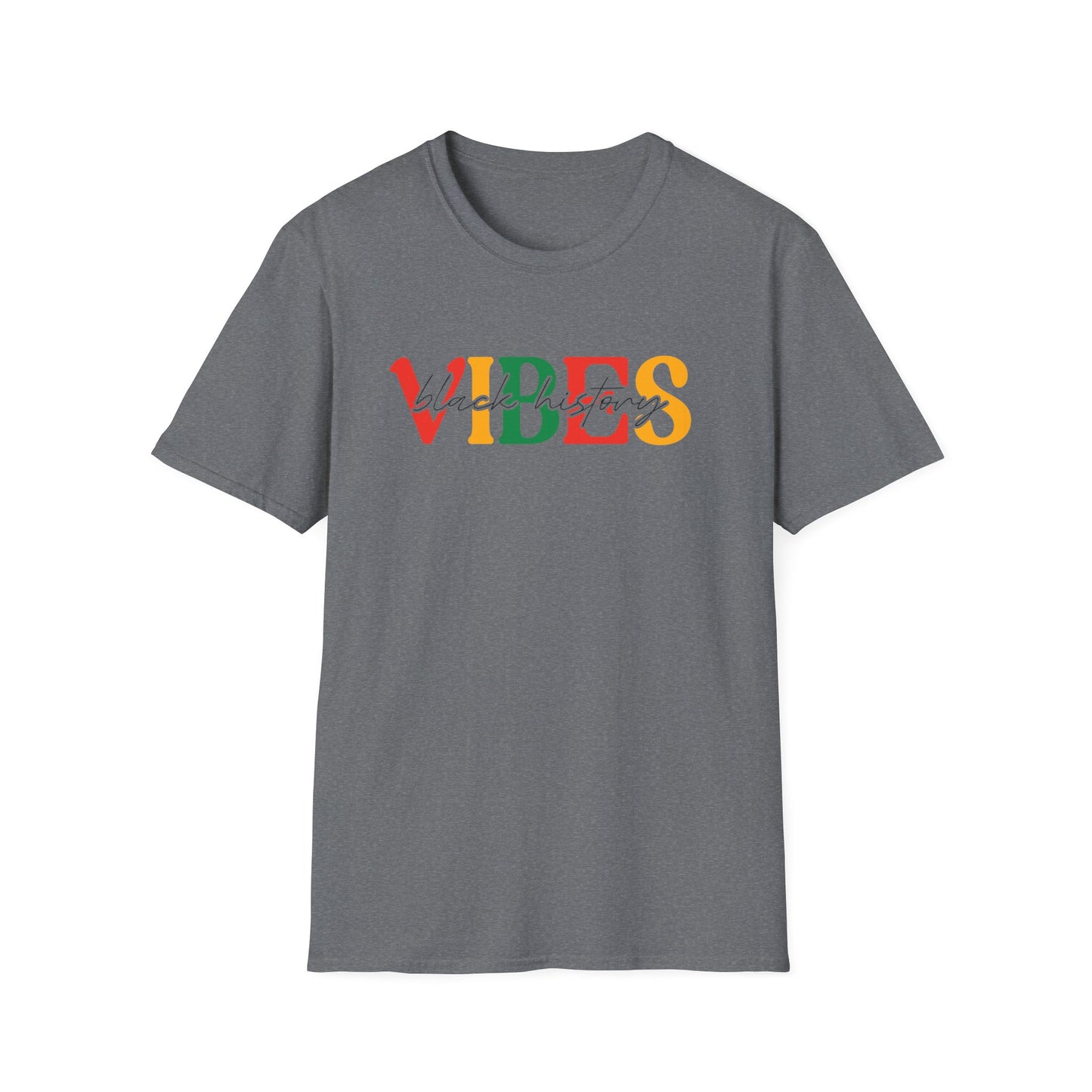 Black History Vibes Softstyle T-Shirt