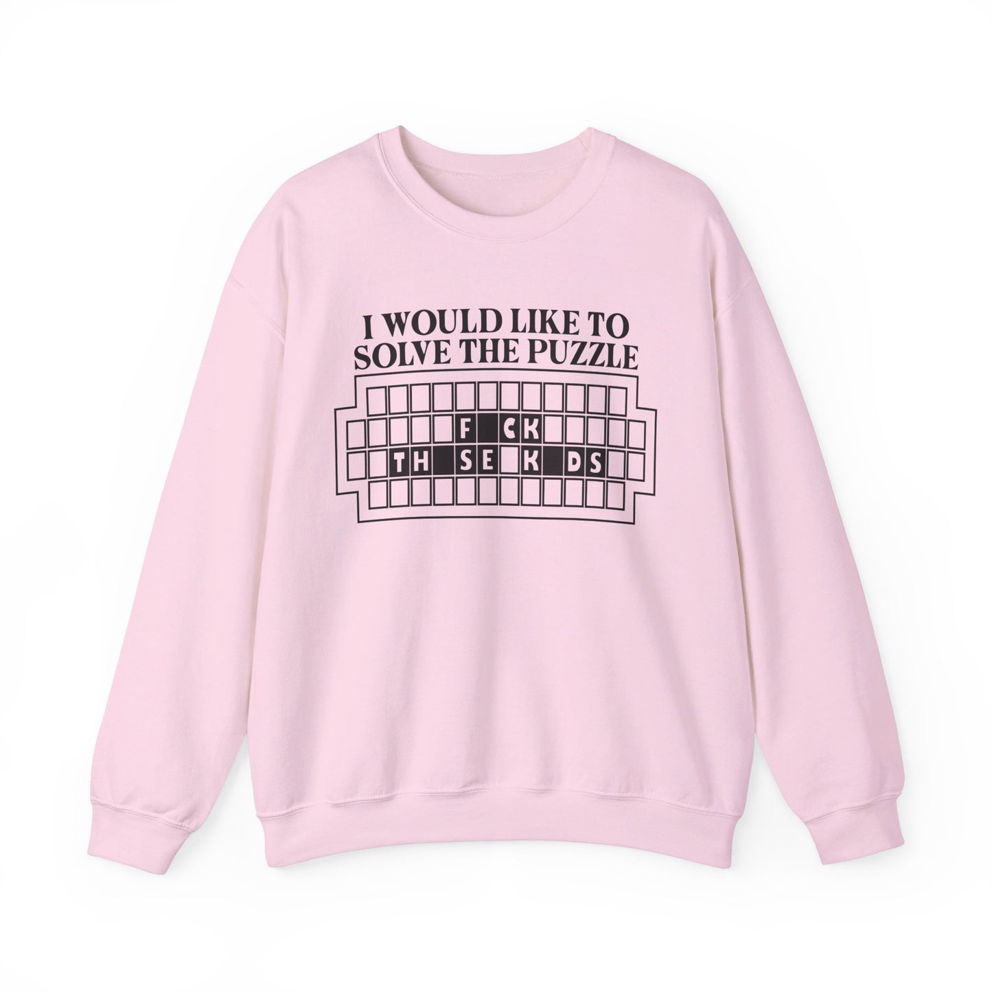 I Would Like to Solve the Puzzle Crewneck Sweatshirt