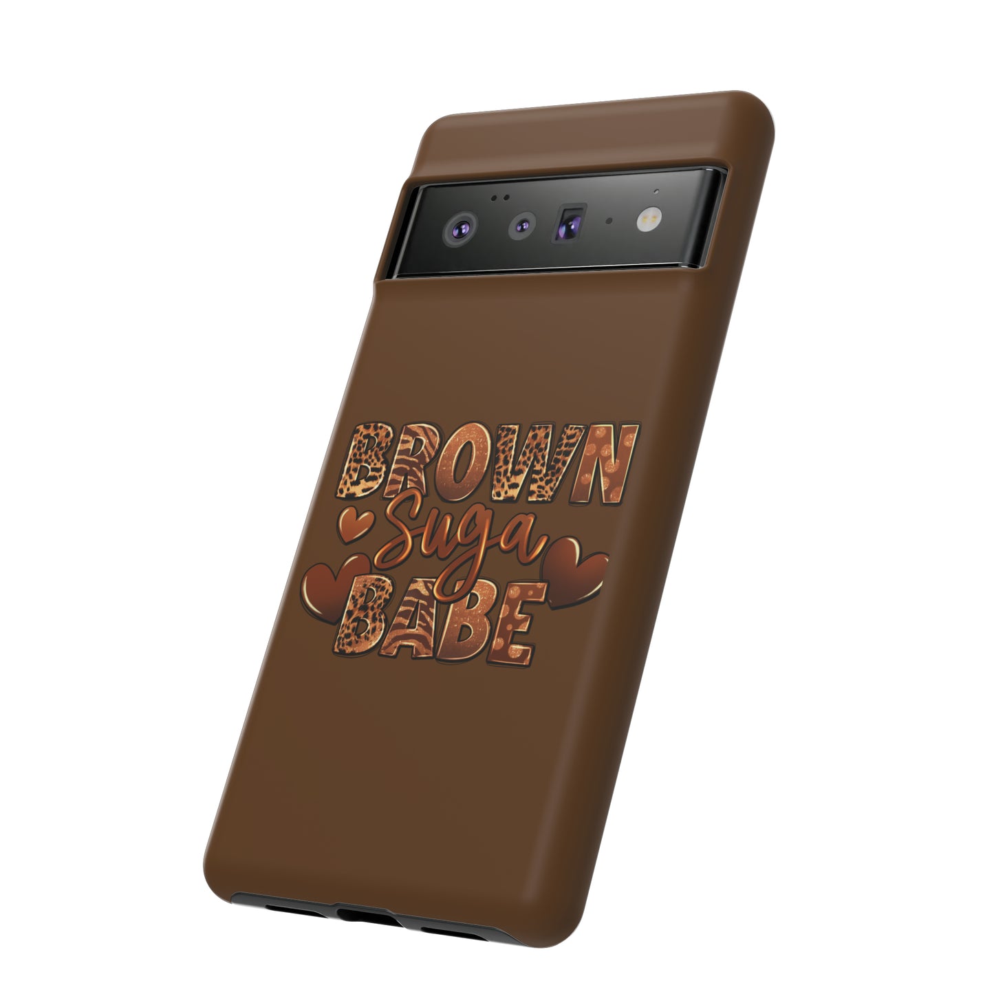 Brown Suga Babe Tough Phone Cases