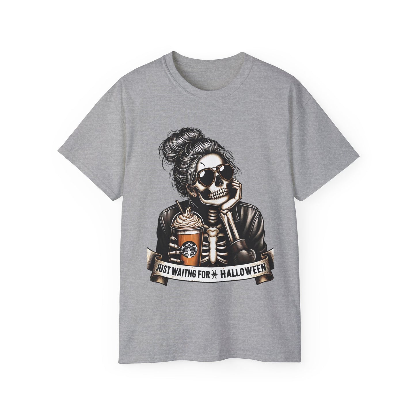 Just Waiting for Halloween T-ShirtUnisex Ultra Cotton Tee