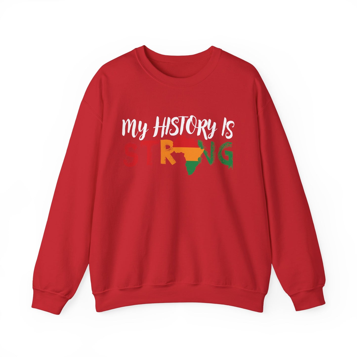 My History Is Story Crewneck Sweatshirt