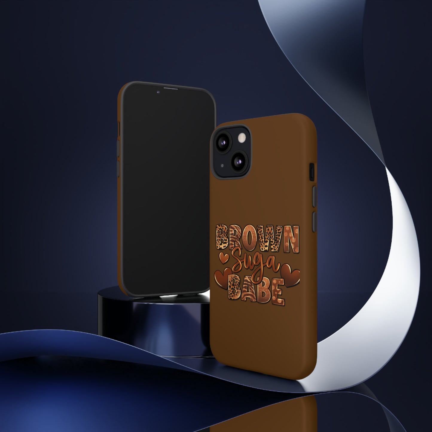 Brown Suga Babe Tough Phone Cases