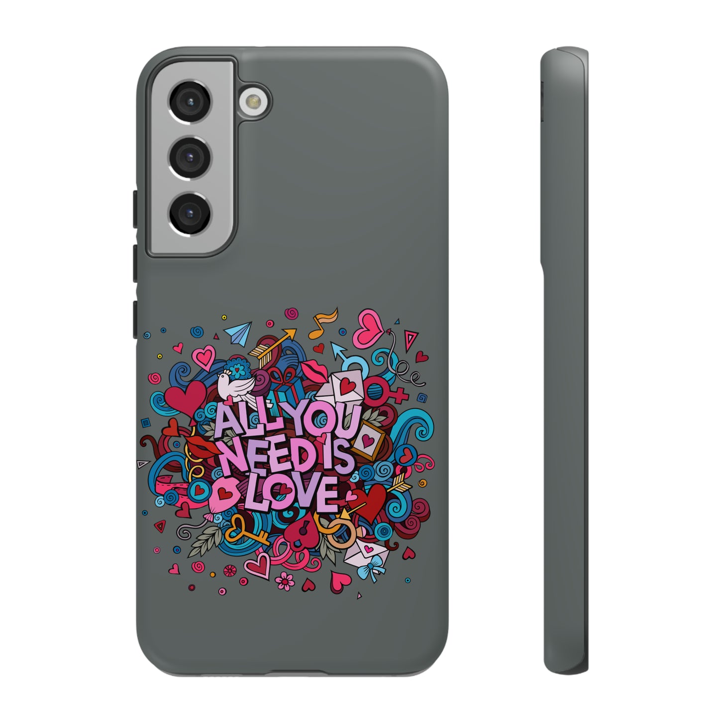 All you need is love Tough Phone Cases