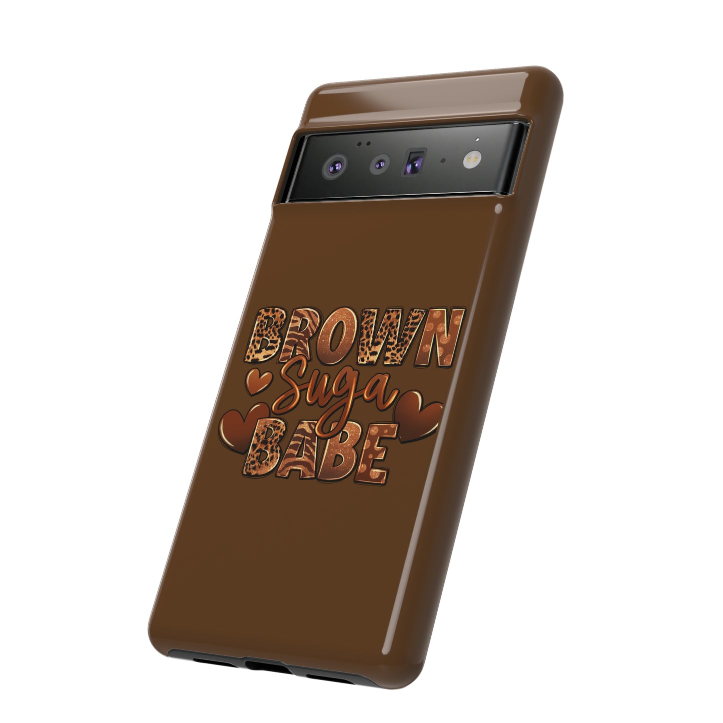 Brown Suga Babe Tough Phone Cases