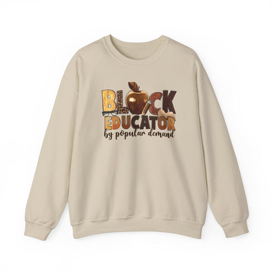 The Black Educator Crewneck Sweatshirt