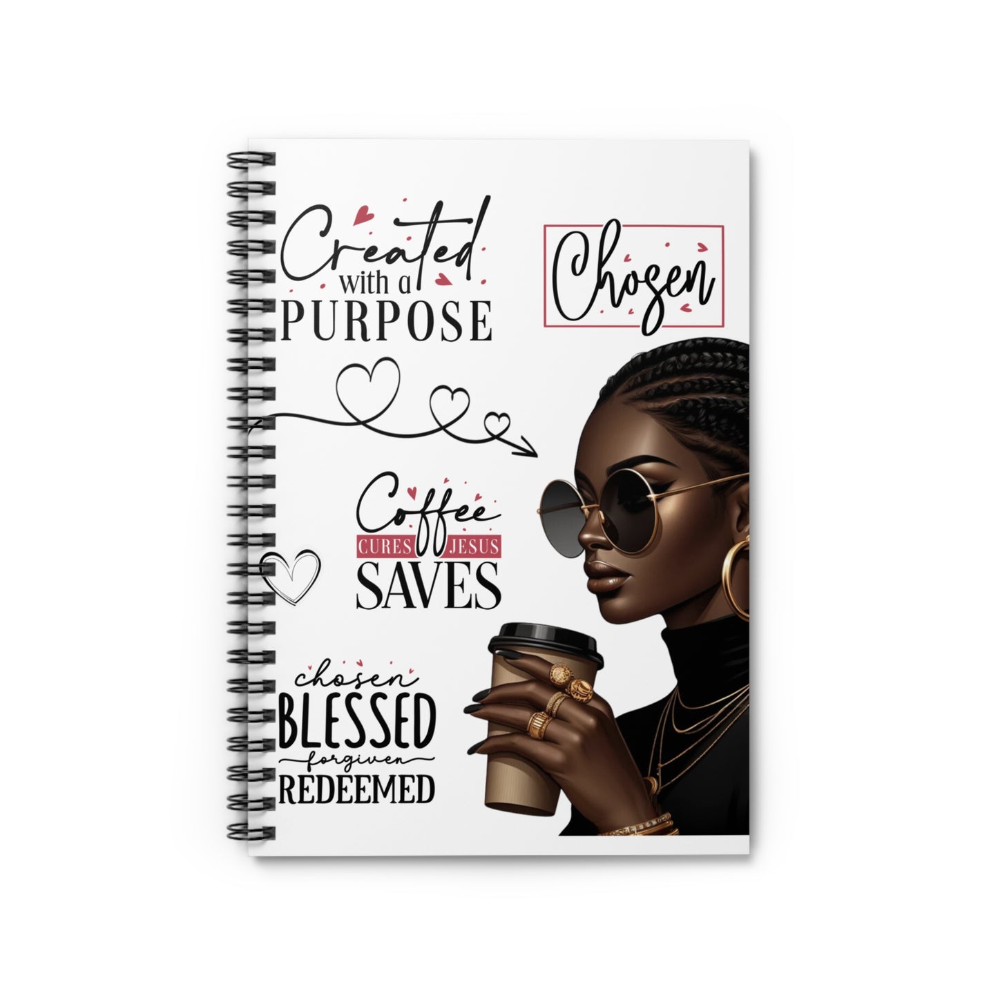 Created For Purpose Spiral Notebook - Ruled Line