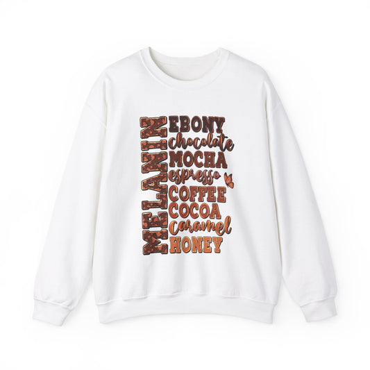 Multiple types of Melanin Sweatshirt