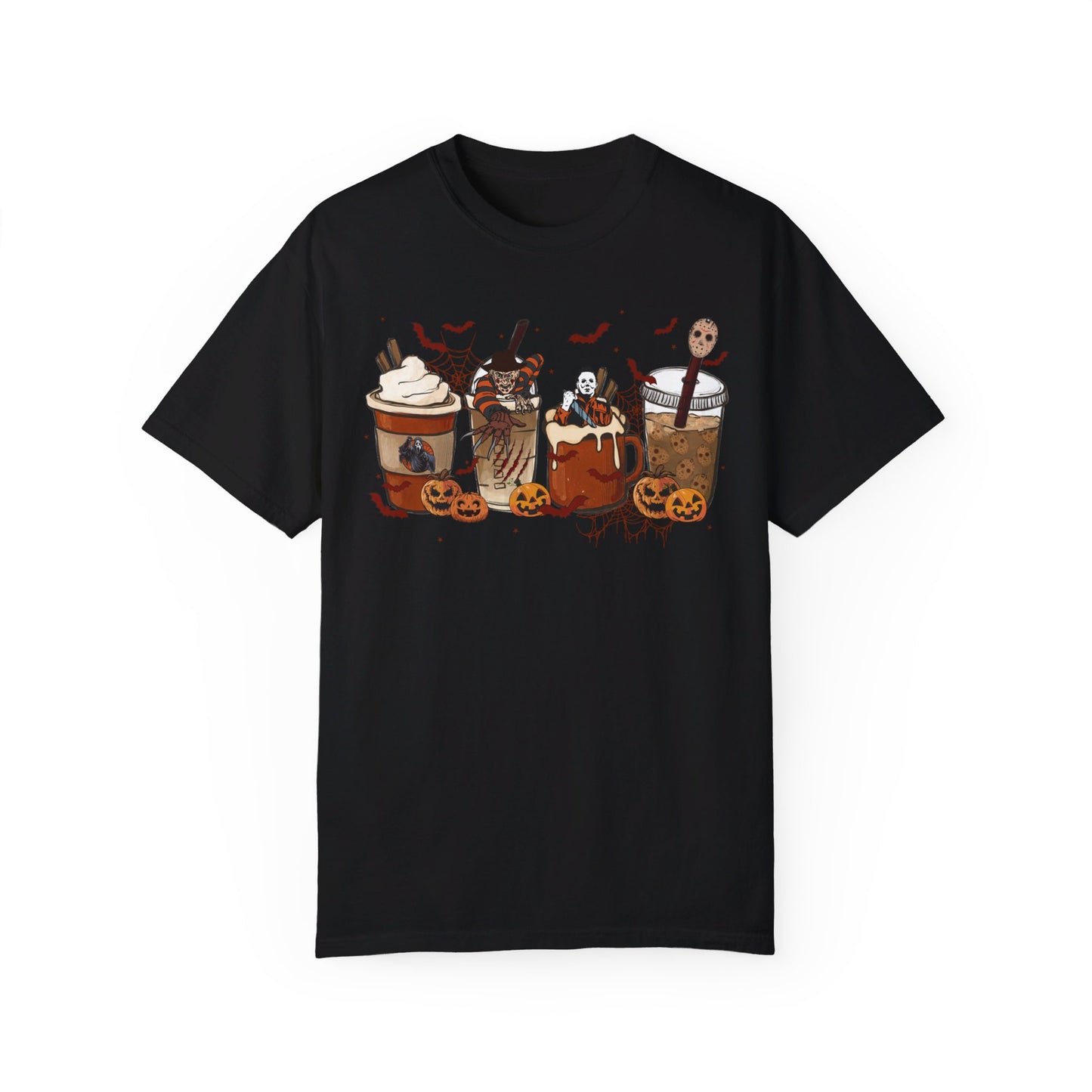 Halloween Horror Coffee T-shirt