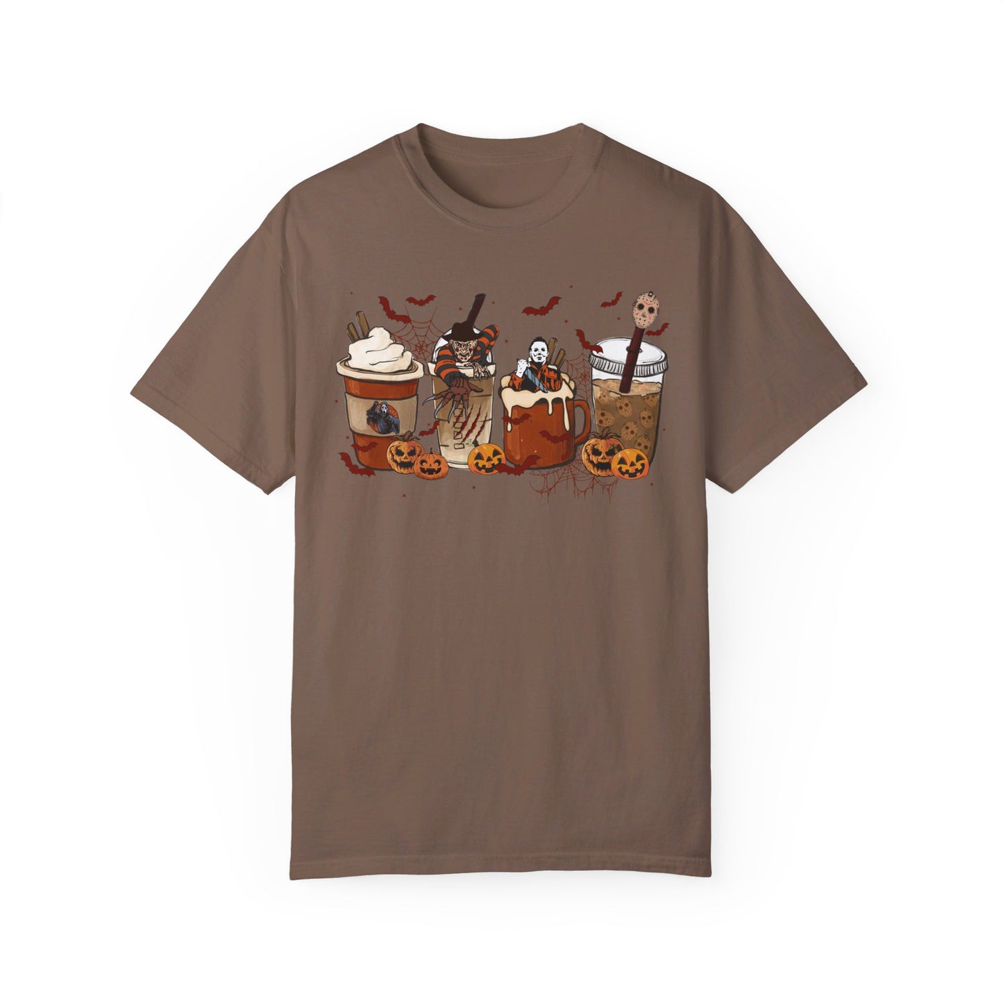 Halloween Horror Coffee T-shirt