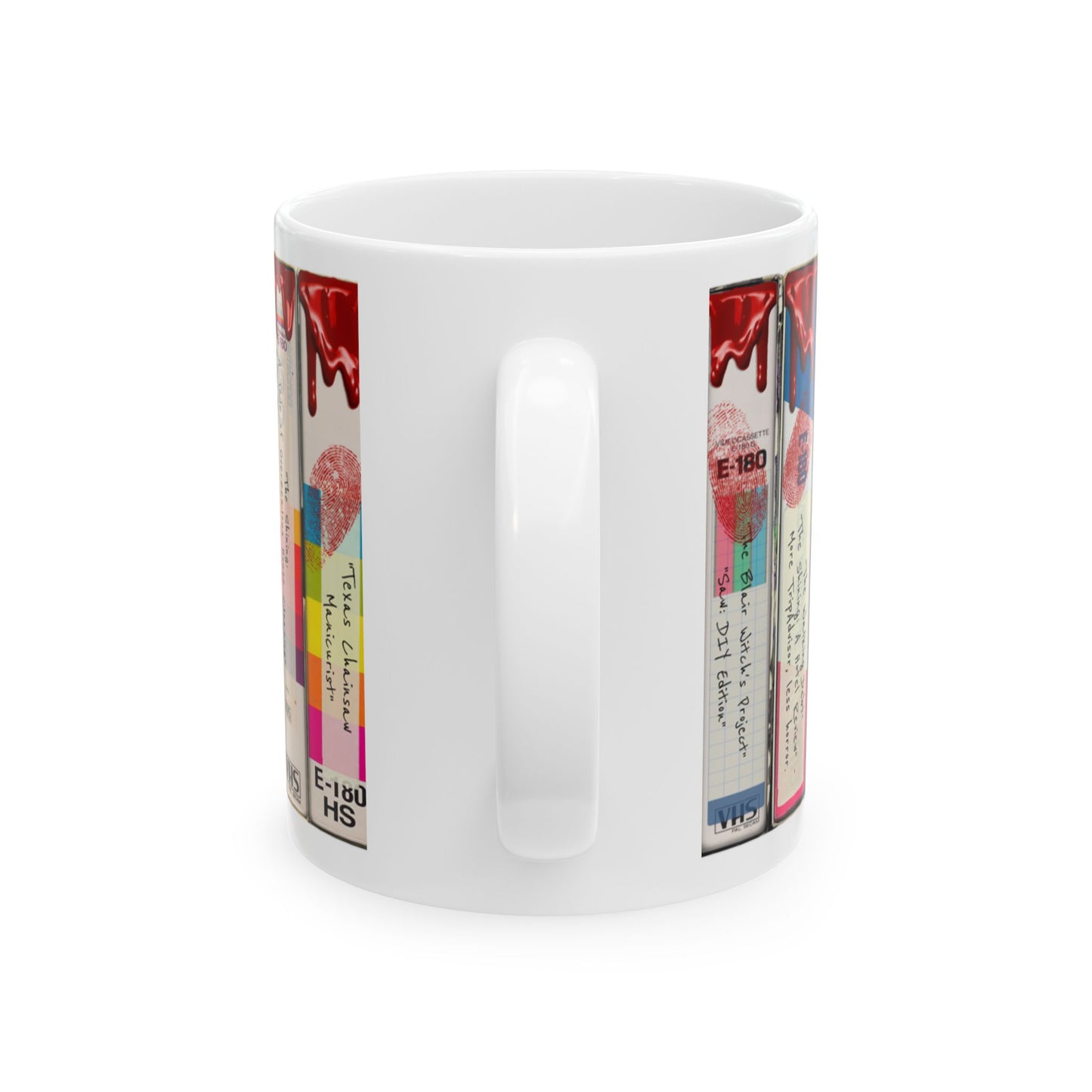 VHS parody to horror movies Mug, (11oz, 15oz)