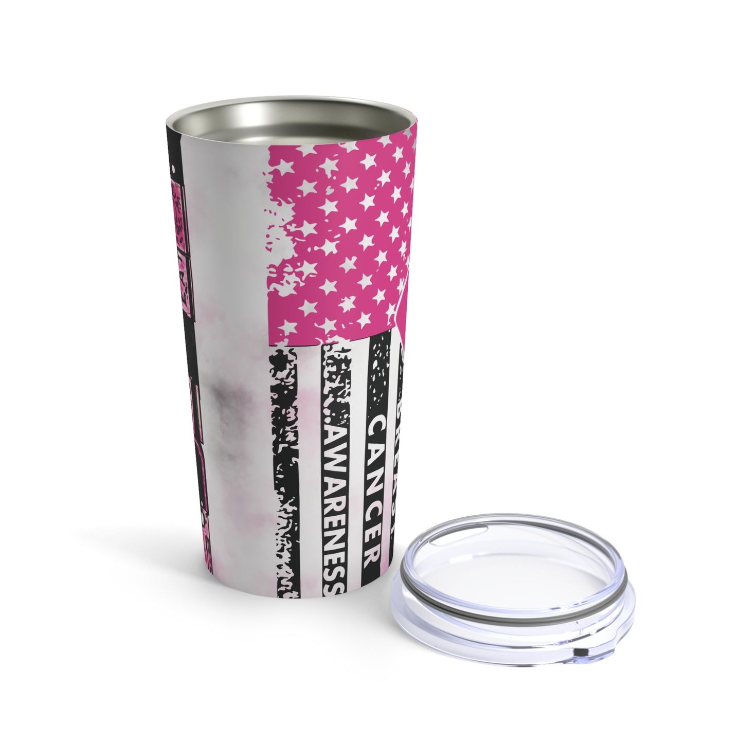 Breast Cancer Warrior Tumbler 20oz