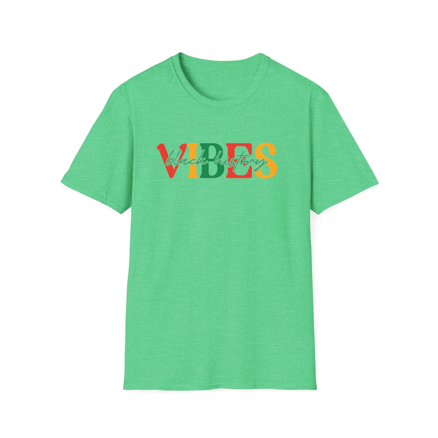 Black History Vibes Softstyle T-Shirt