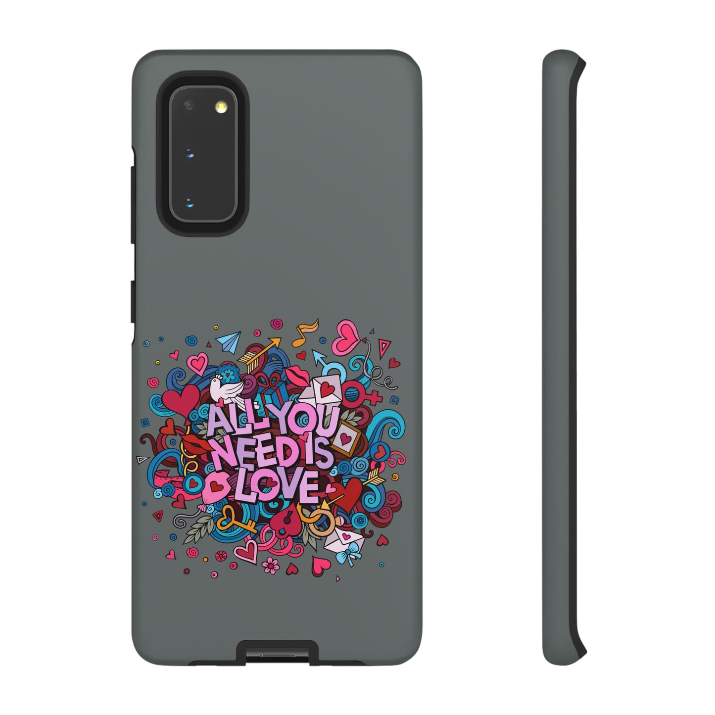 All you need is love Tough Phone Cases