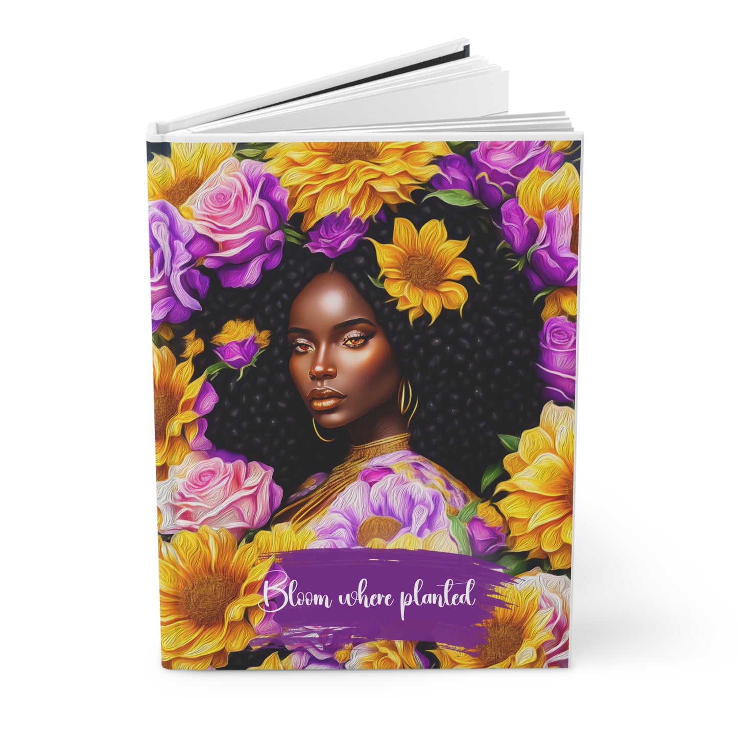 Bloom Where Planted Hardcover Journal Matte