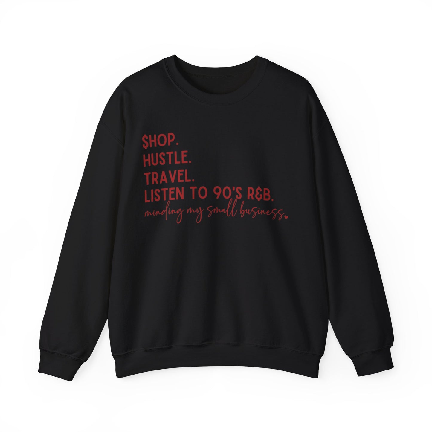 Shop Hustle Travel Crewneck Sweatshirt