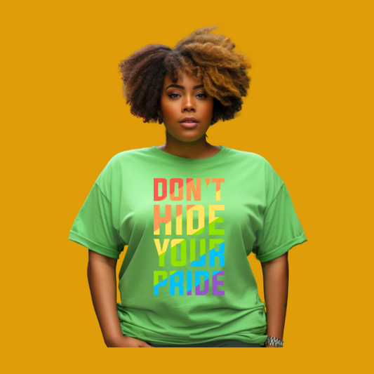 Don't Hide Your Pride T-shirt