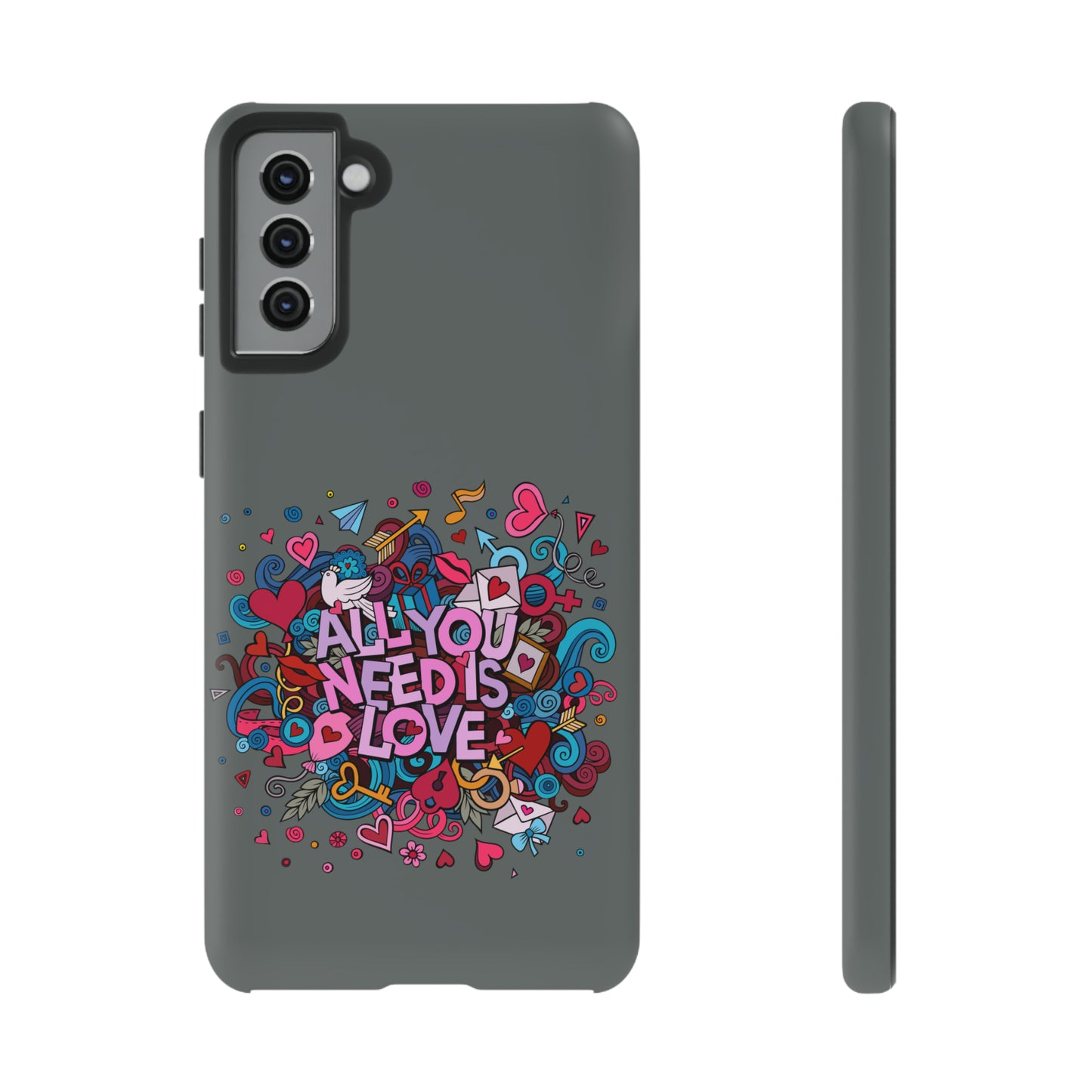 All you need is love Tough Phone Cases