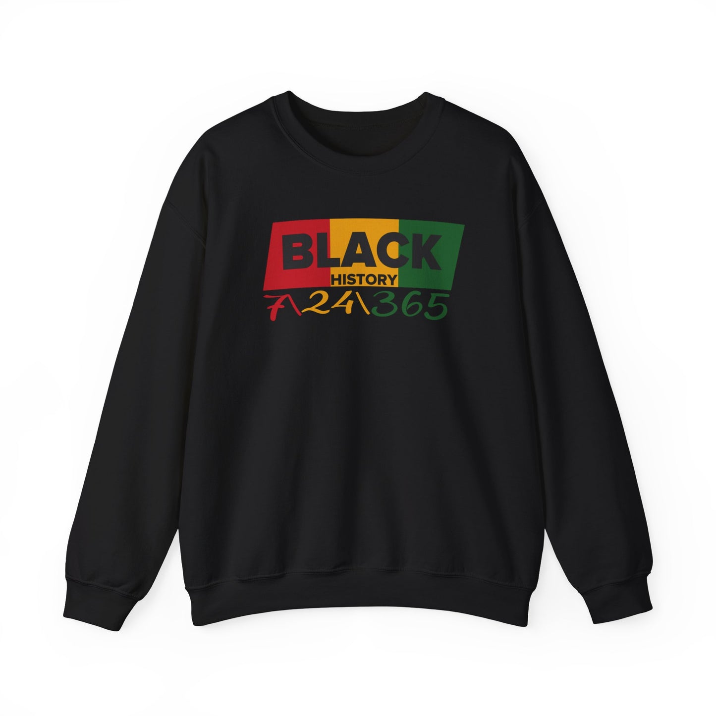 Black 24/7  Crewneck Sweatshirt