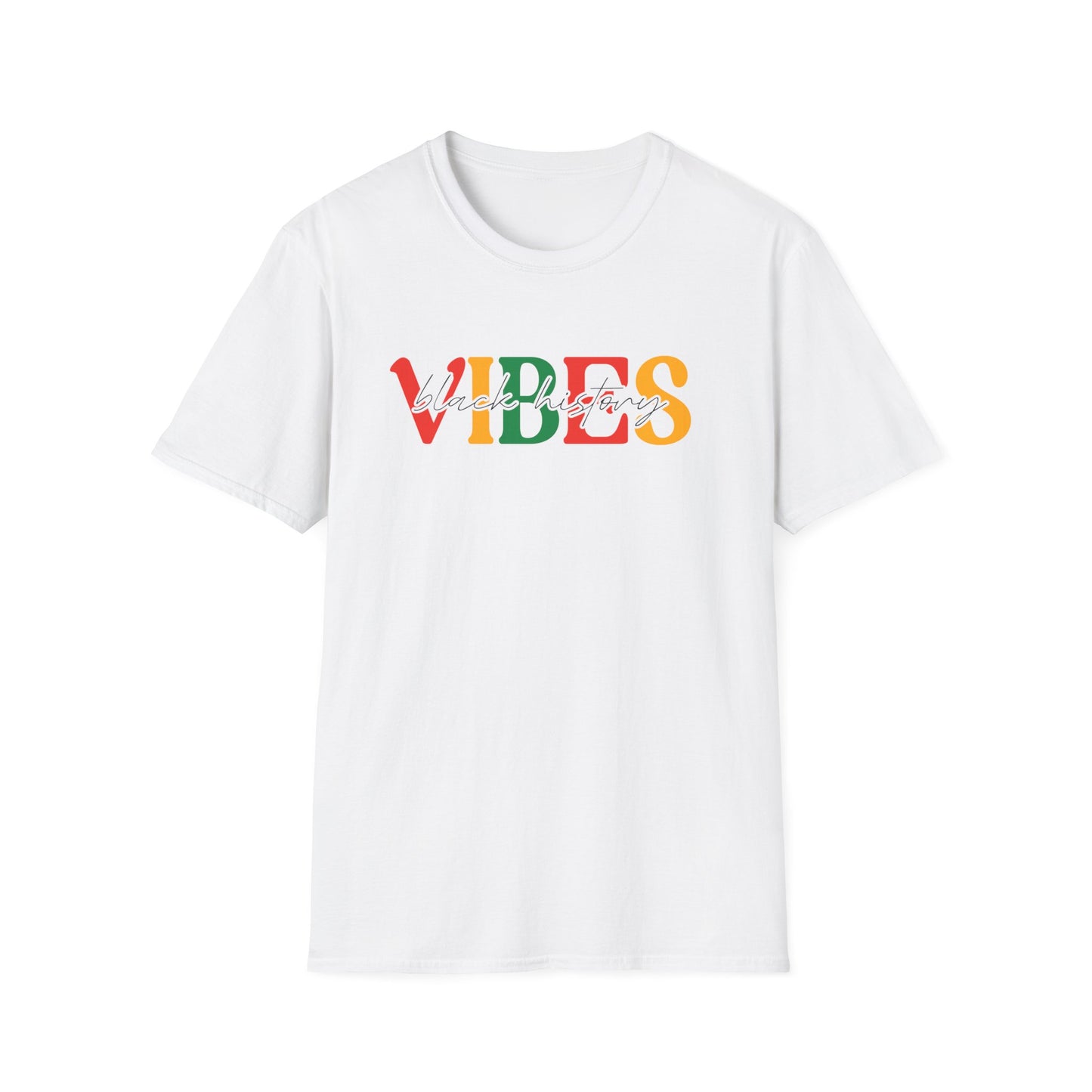 Black History Vibes Softstyle T-Shirt