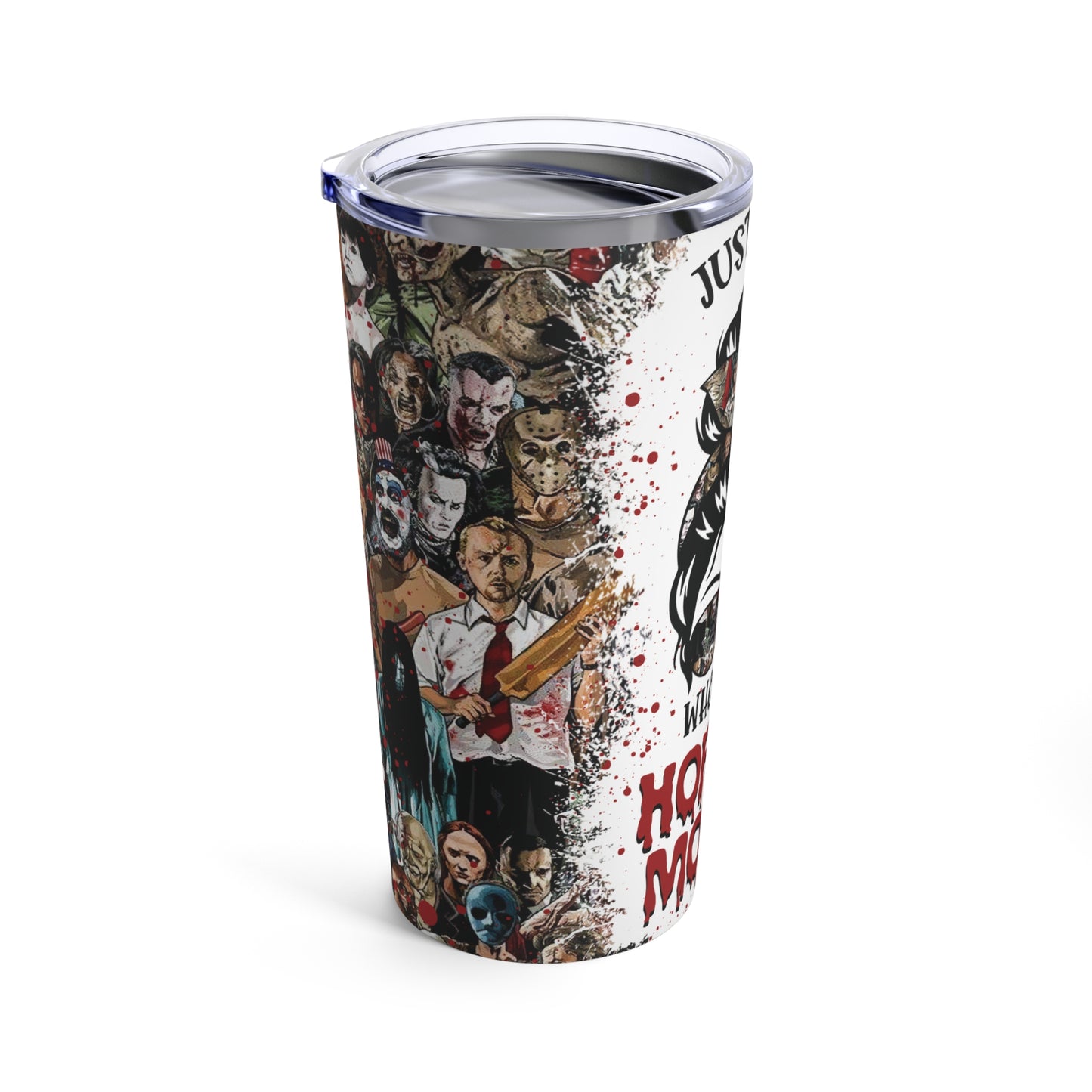 Just a Girl That Loves Horror Stories 20 oz Stainless Steel Tumbler