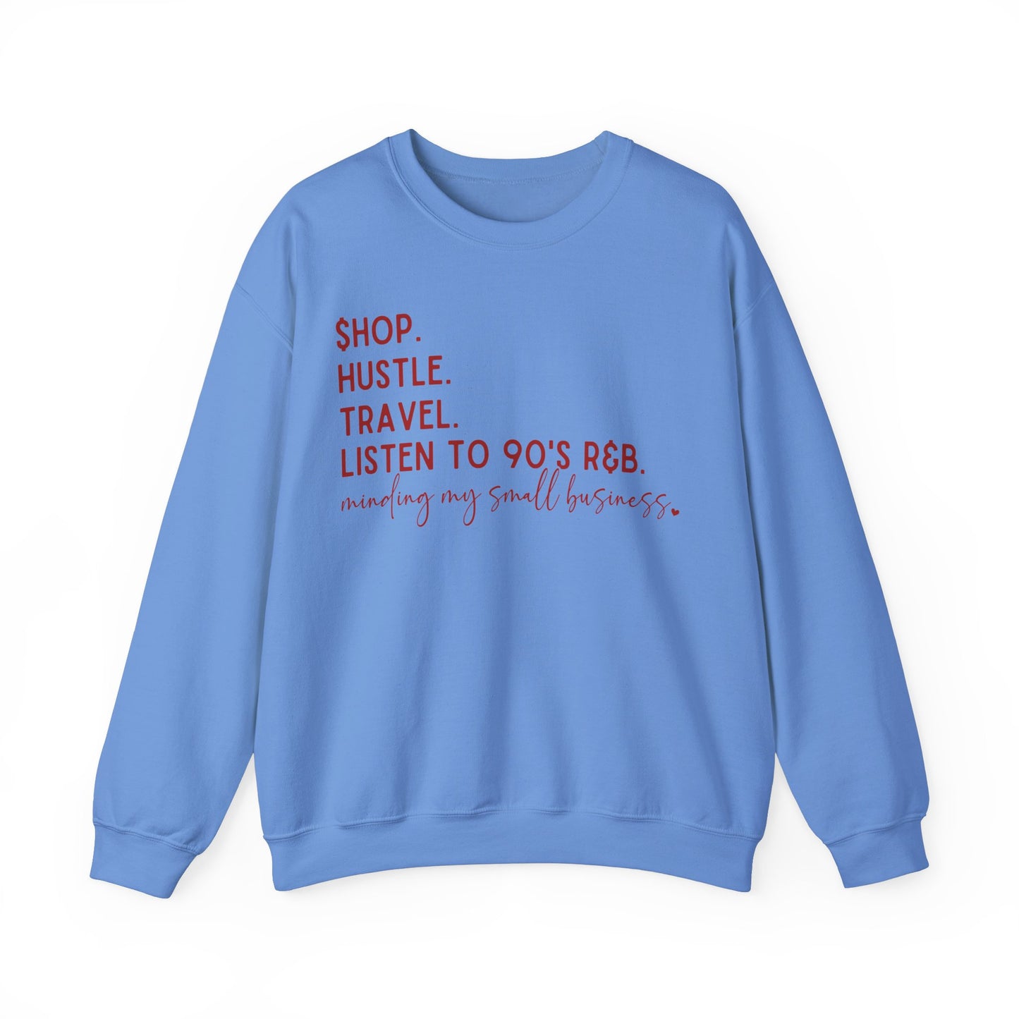 Shop Hustle Travel Crewneck Sweatshirt