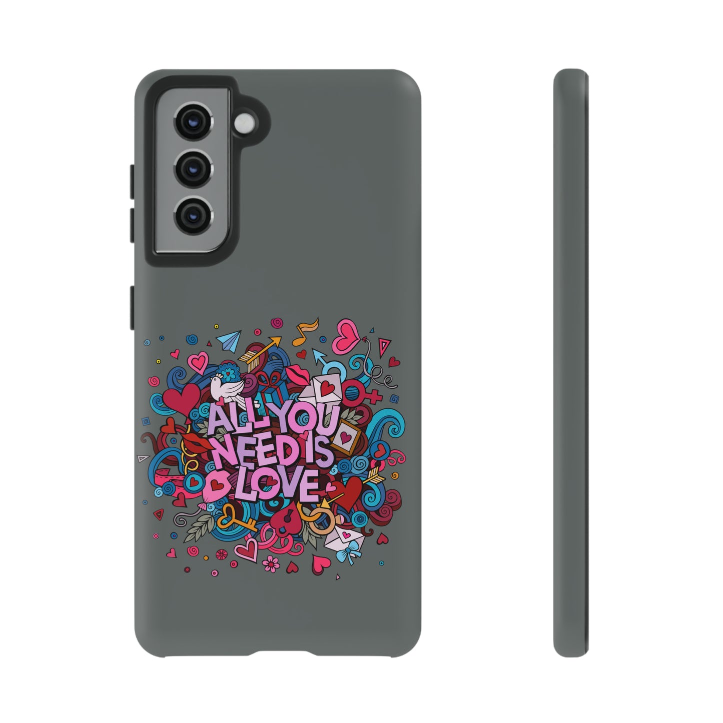 All you need is love Tough Phone Cases