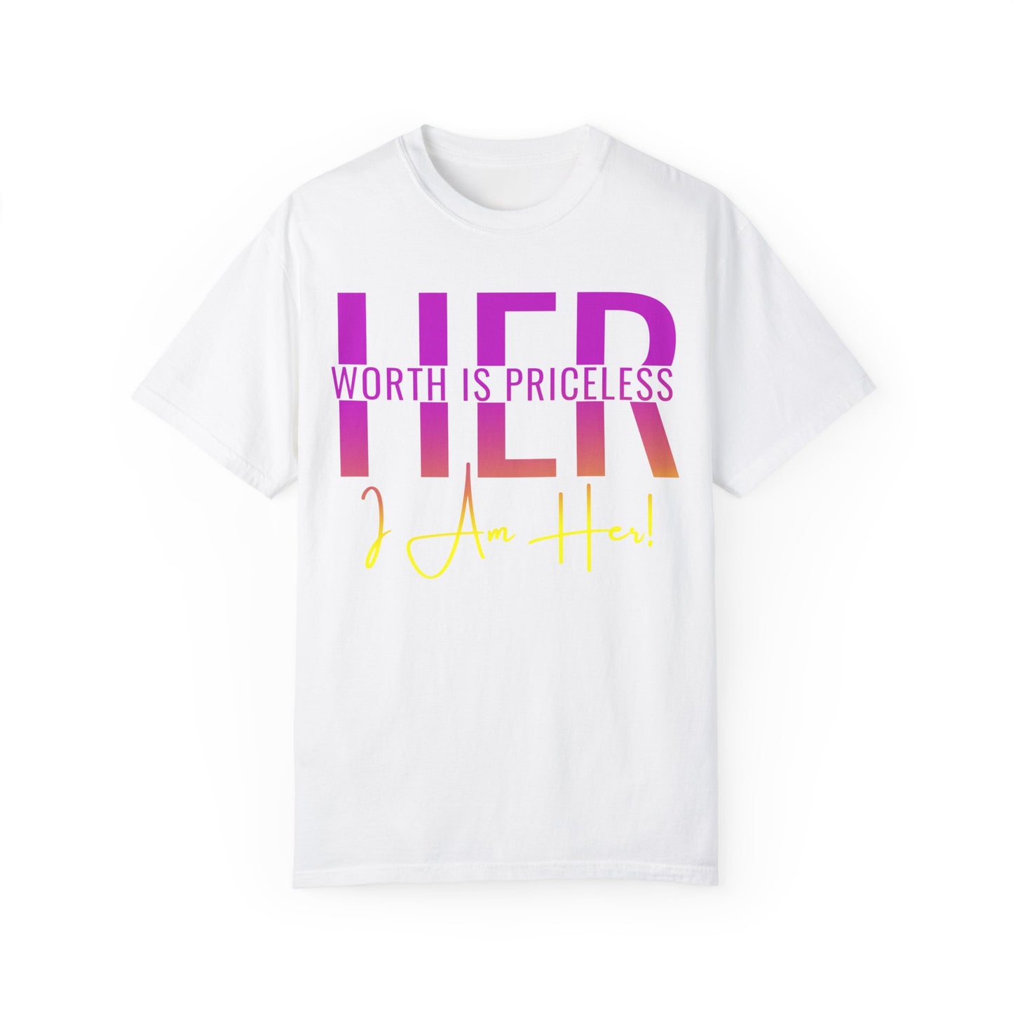 Her worth is Pricesless  T-shirt