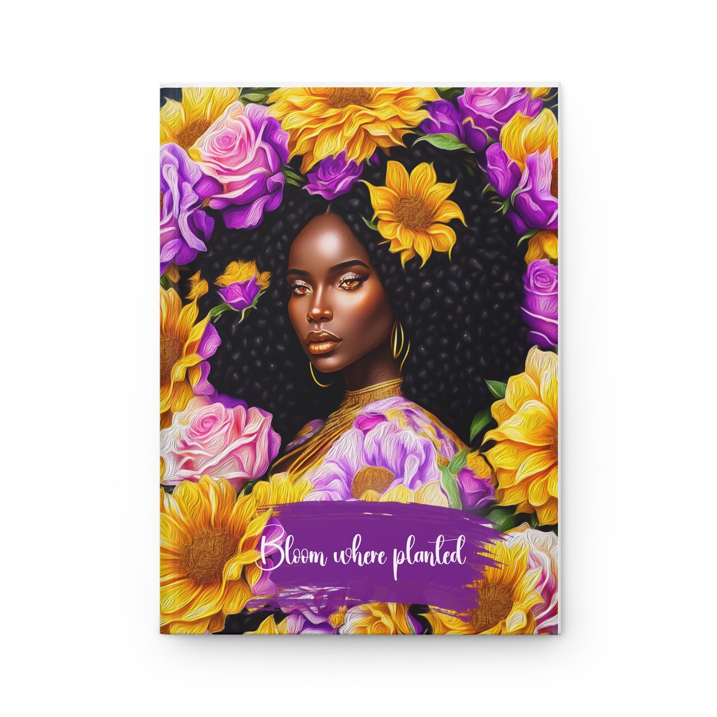 Bloom Where Planted Hardcover Journal Matte