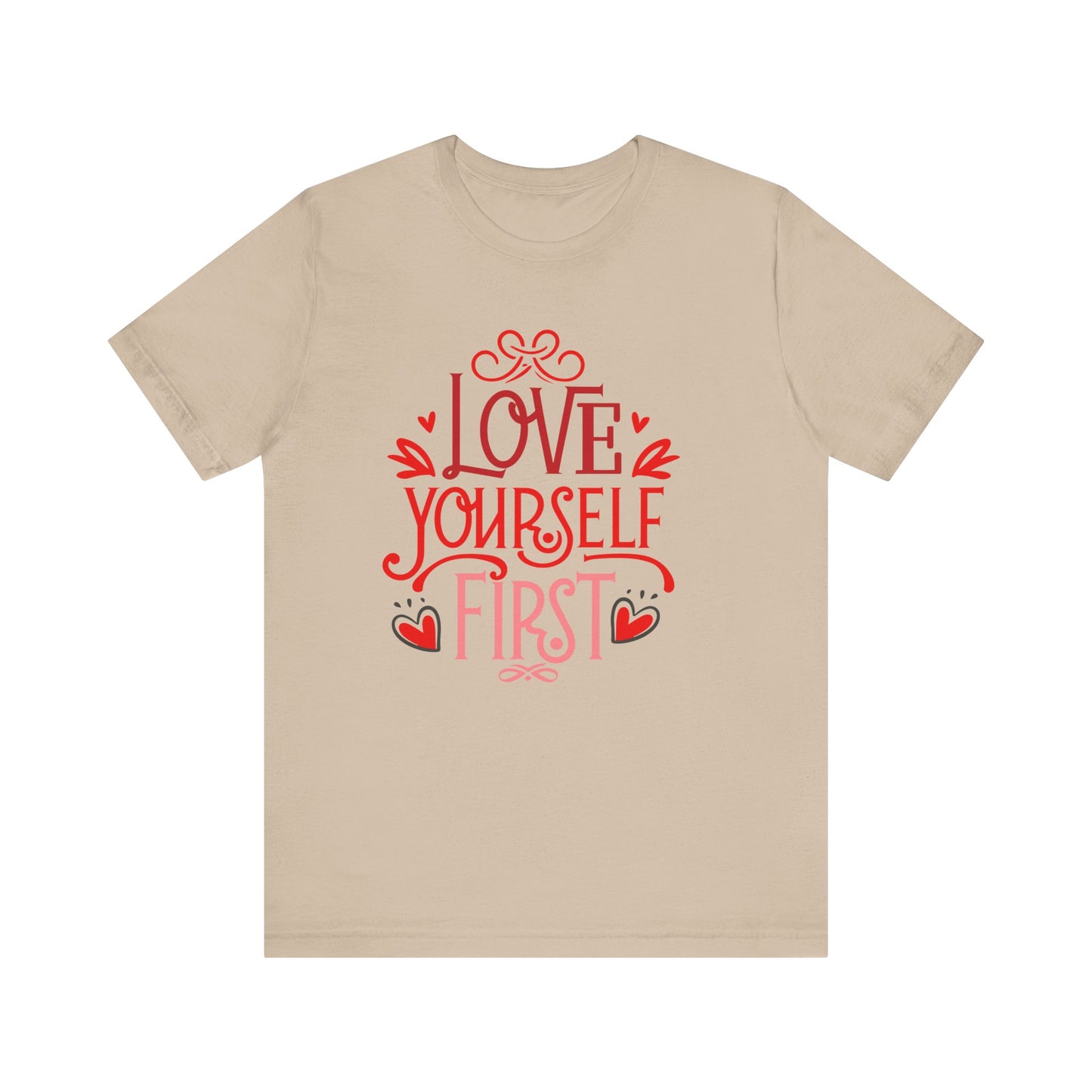 Love Yourself First Jersey Short Sleeve Tee