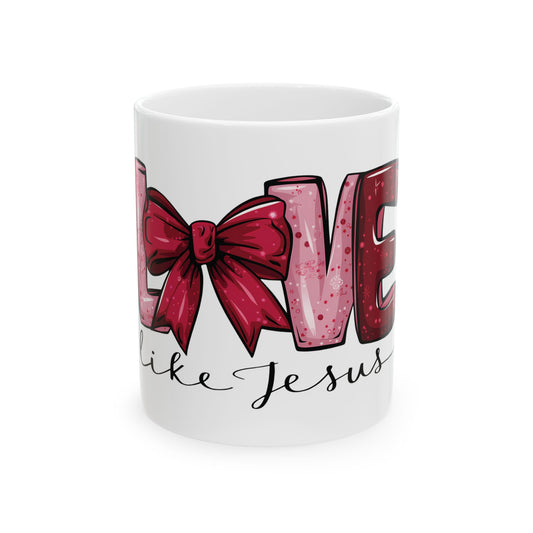 Mug Love Like Jesus Christian Gift