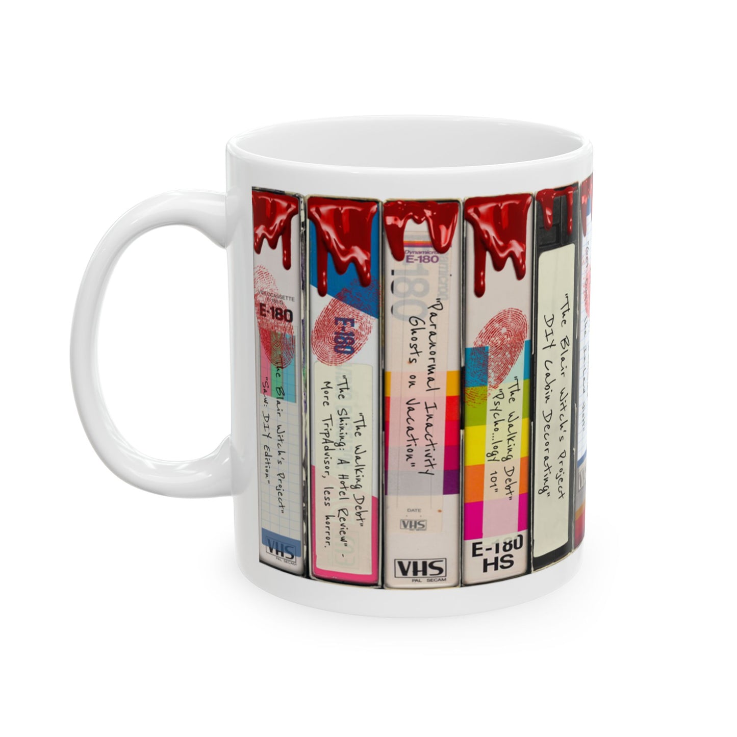 VHS parody to horror movies Mug, (11oz, 15oz)