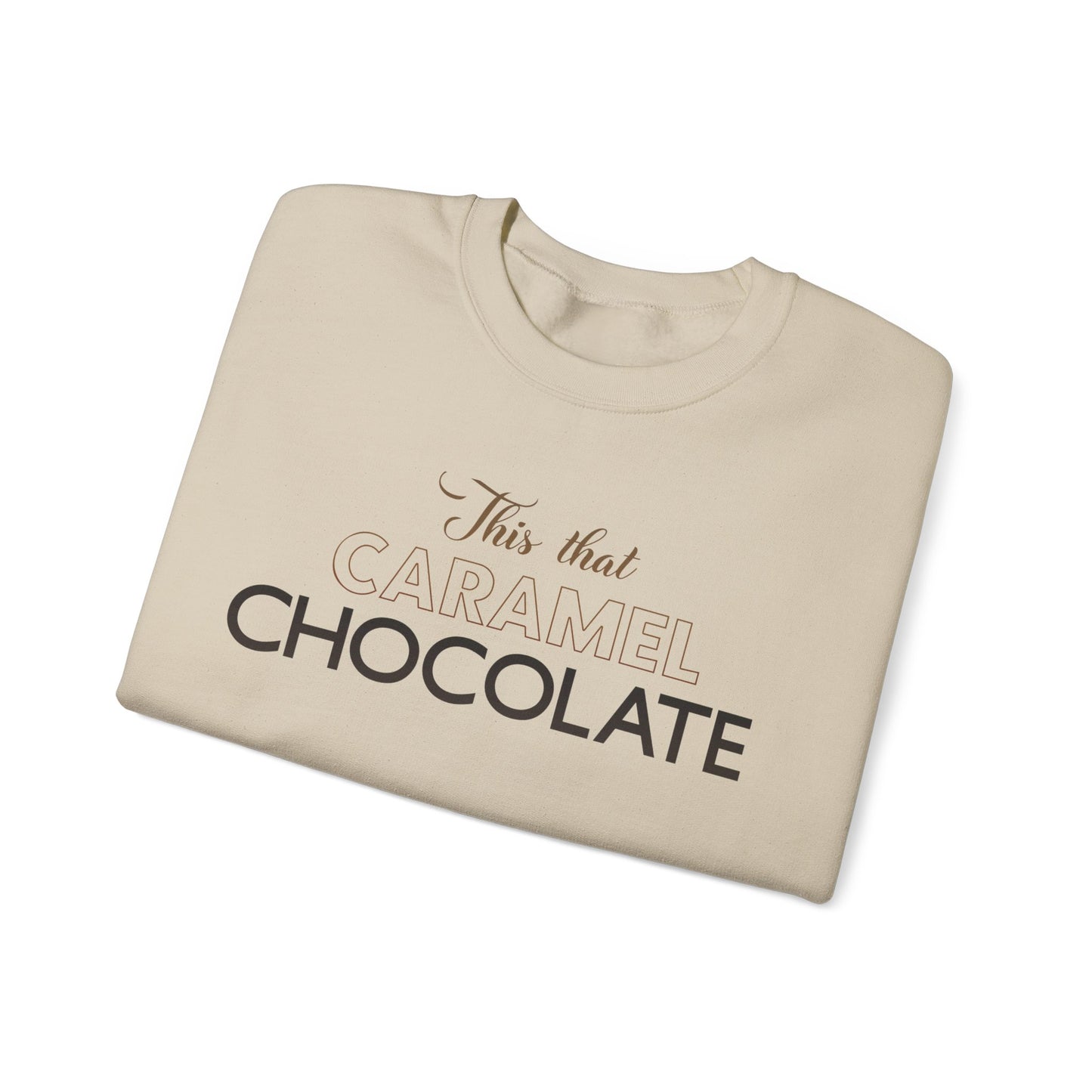 This That Caramel Cocolate Crewneck Sweatshirt