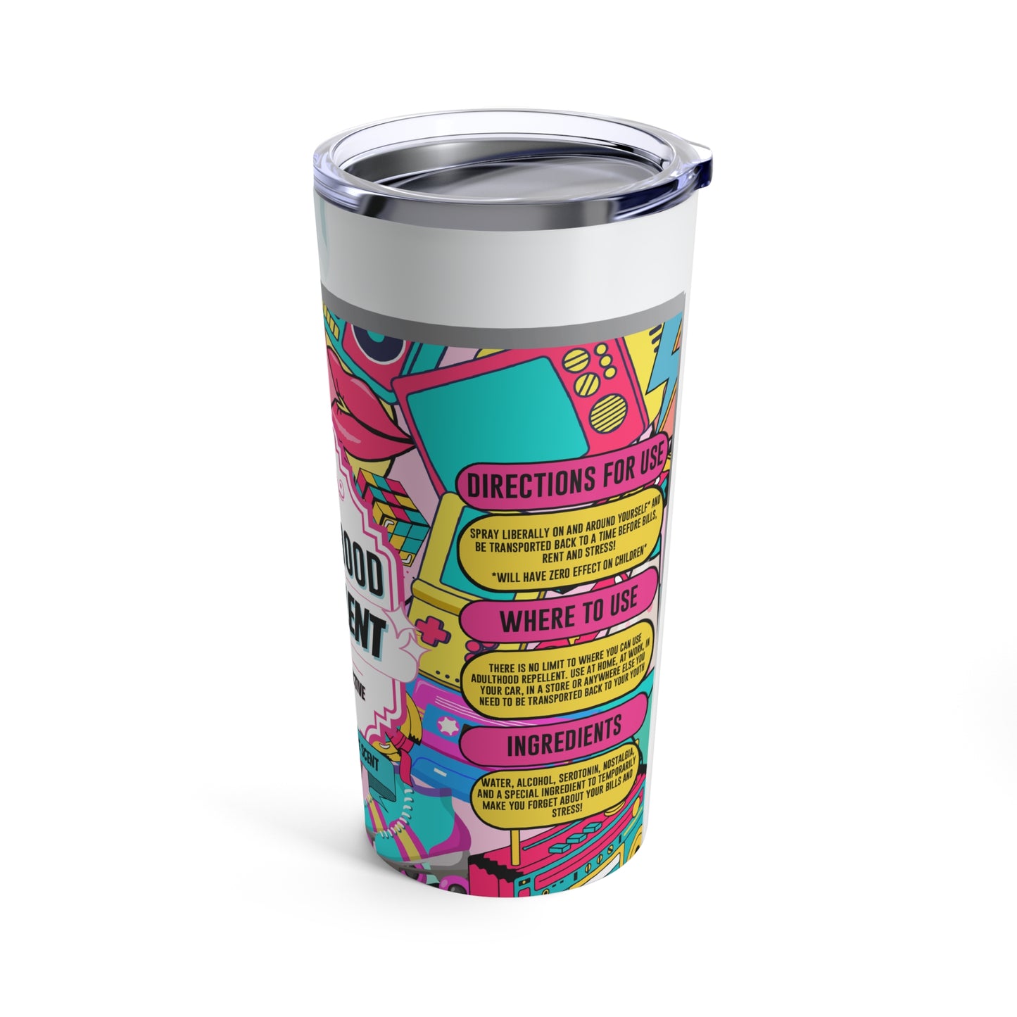 Adulthood Tumbler 20oz