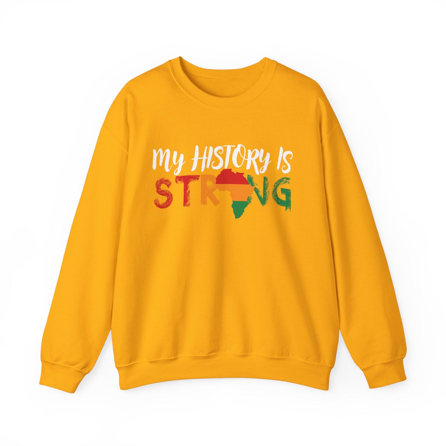 My History Is Story Crewneck Sweatshirt