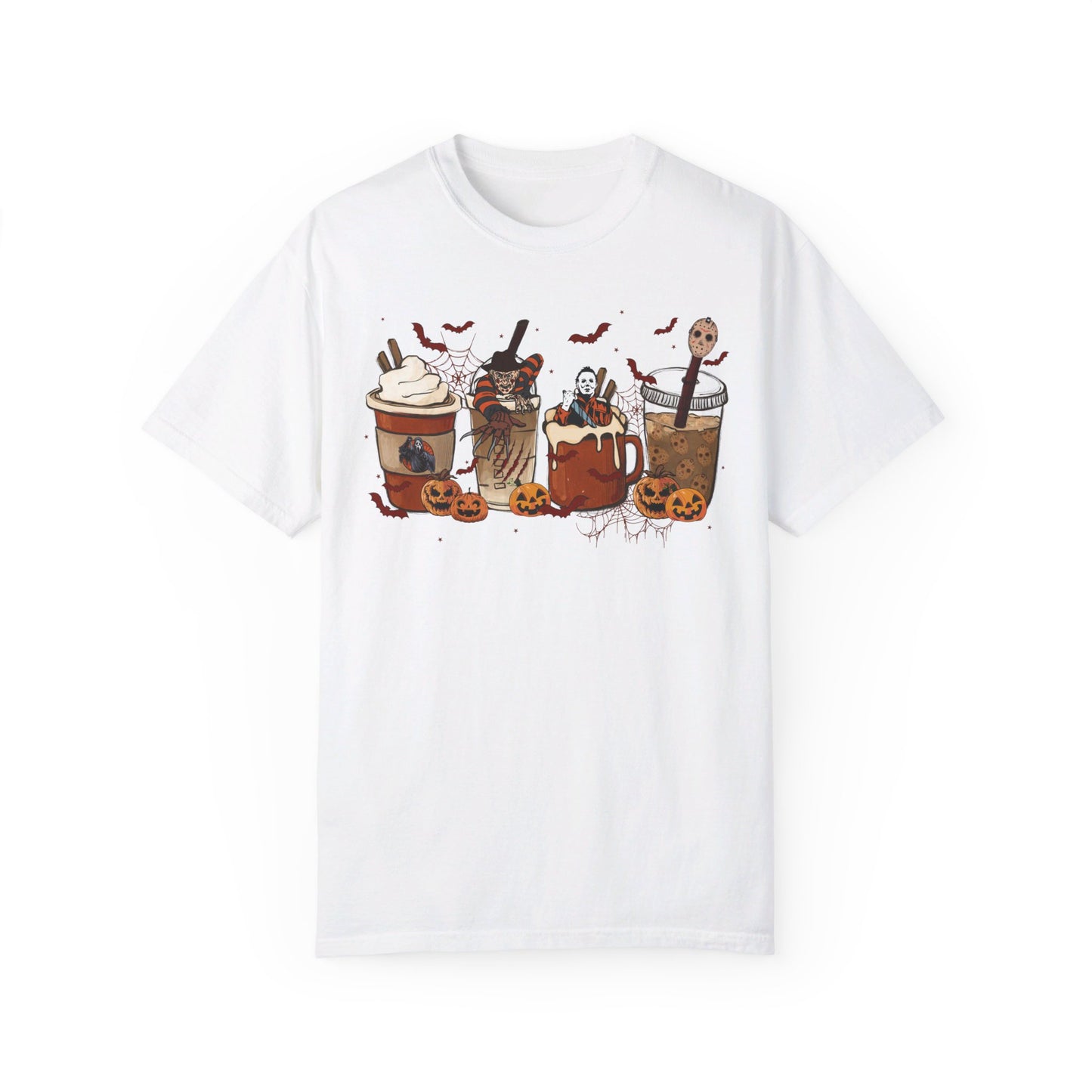 Halloween Horror Coffee T-shirt