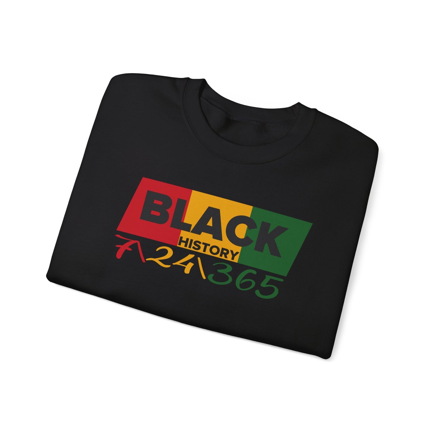 Black 24/7  Crewneck Sweatshirt