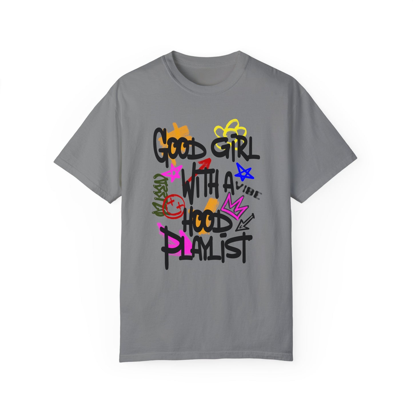 Good Girl with a Hood Playlist T-shirt