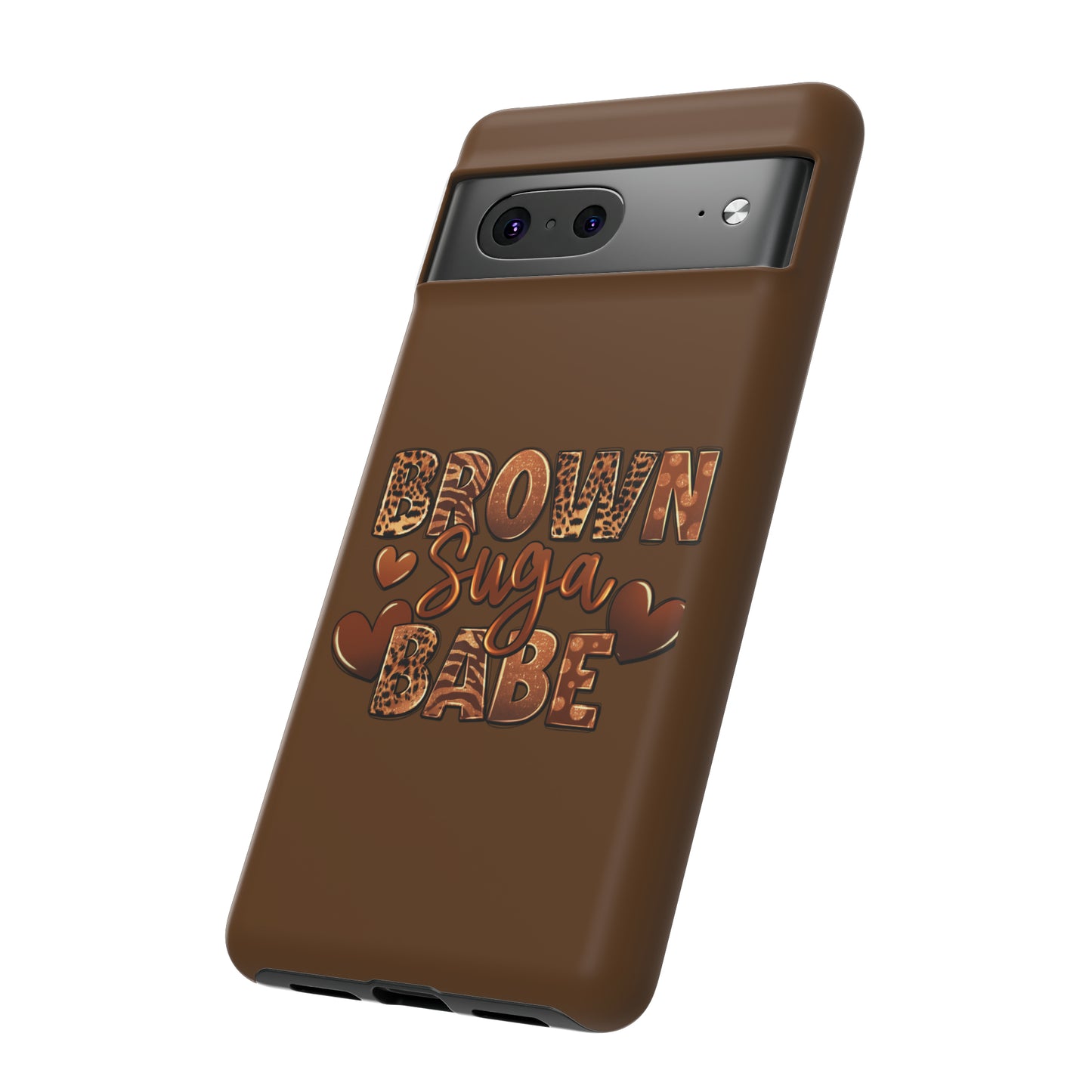 Brown Suga Babe Tough Phone Cases