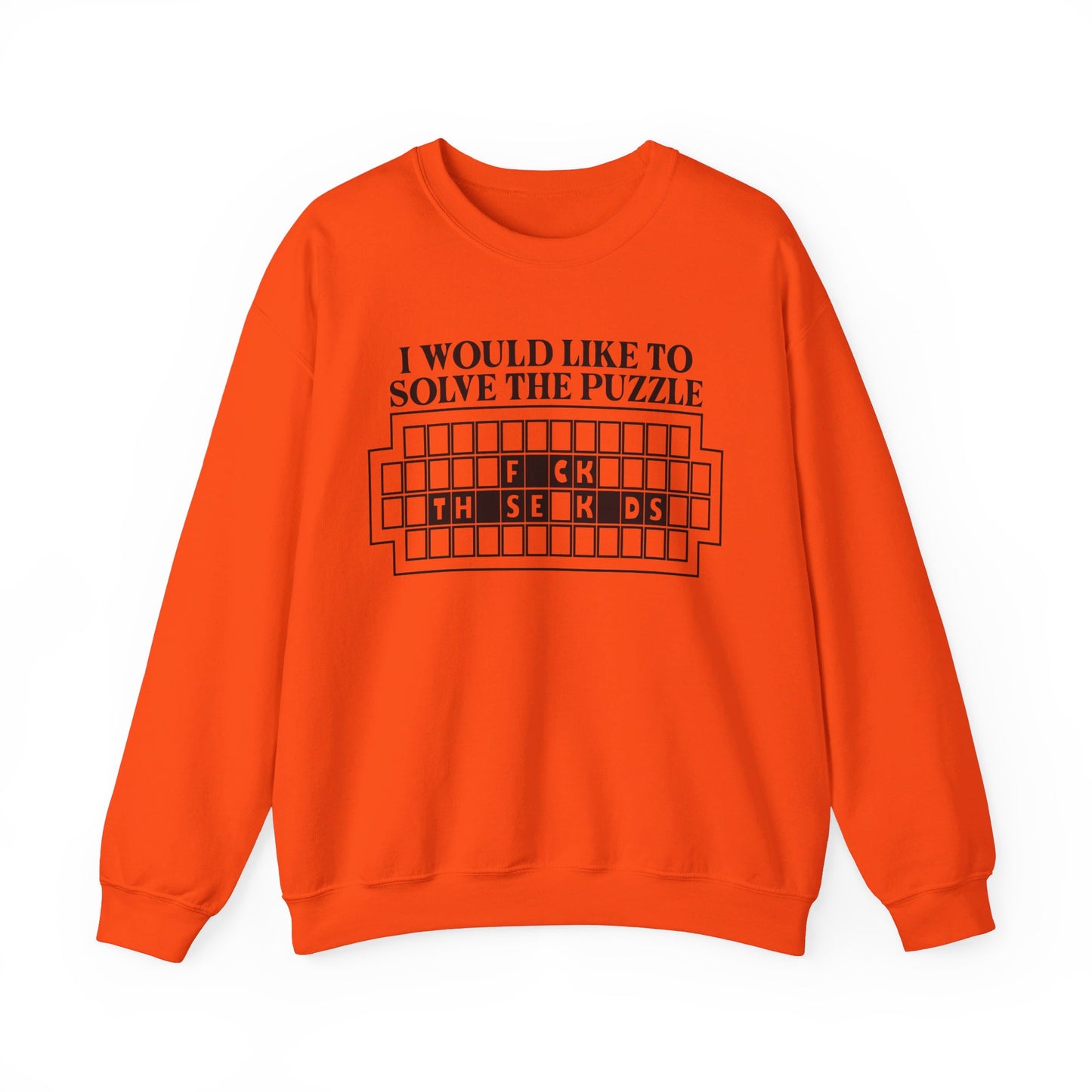 I Would Like to Solve the Puzzle Crewneck Sweatshirt