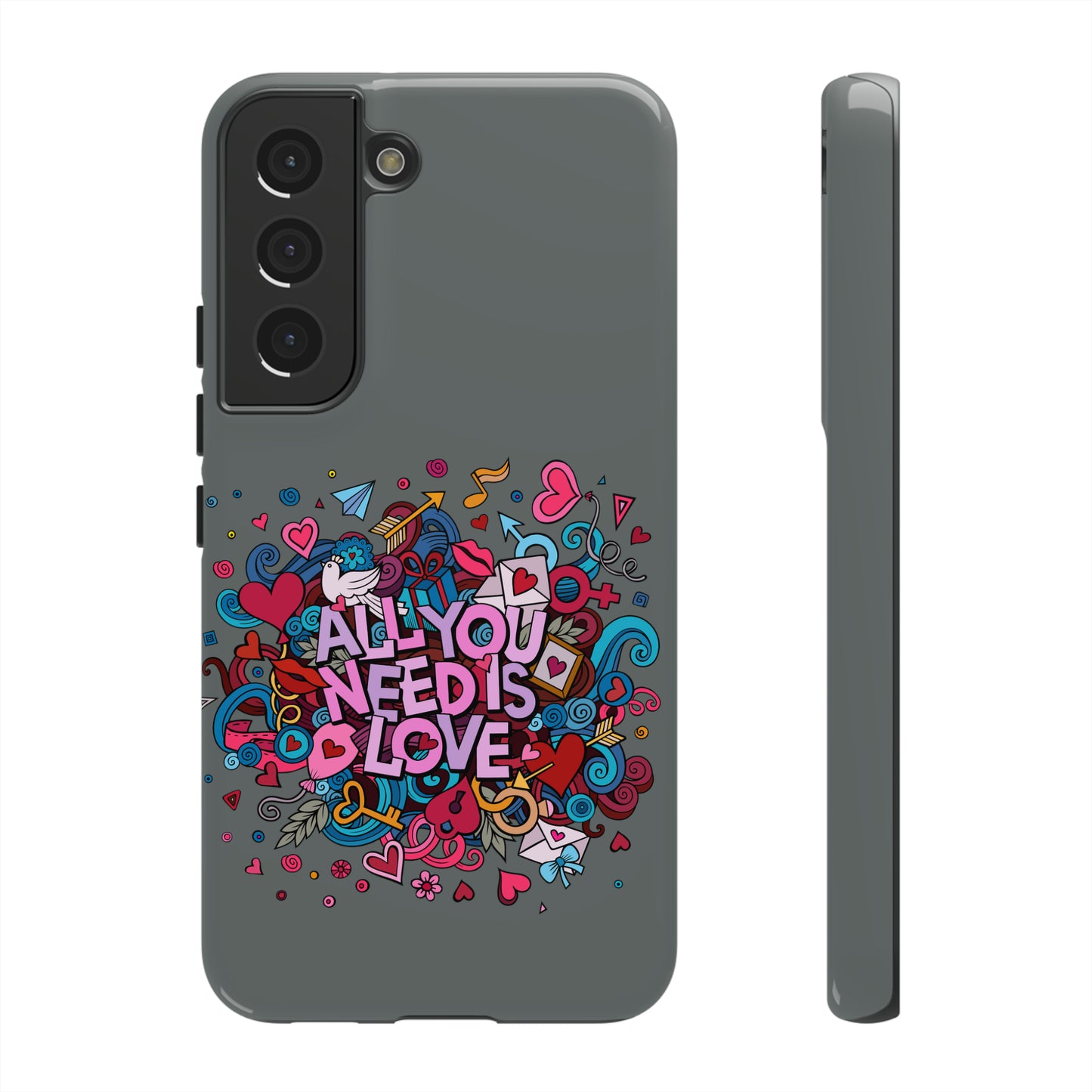 All you need is love Tough Phone Cases