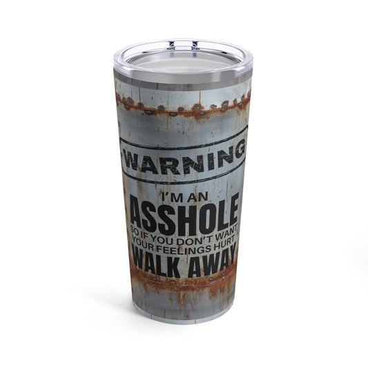 Warning I'm A Asshole 20 oz Mug