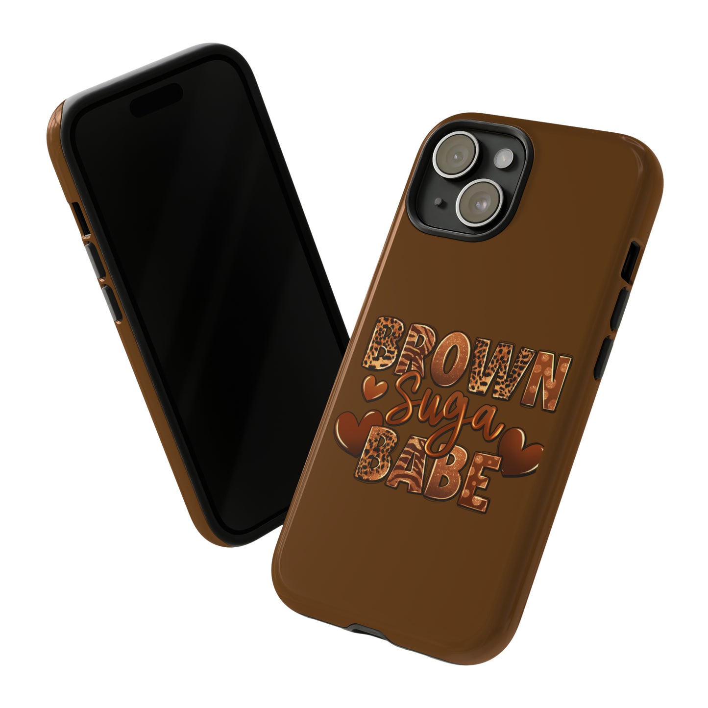 Brown Suga Babe Tough Phone Cases